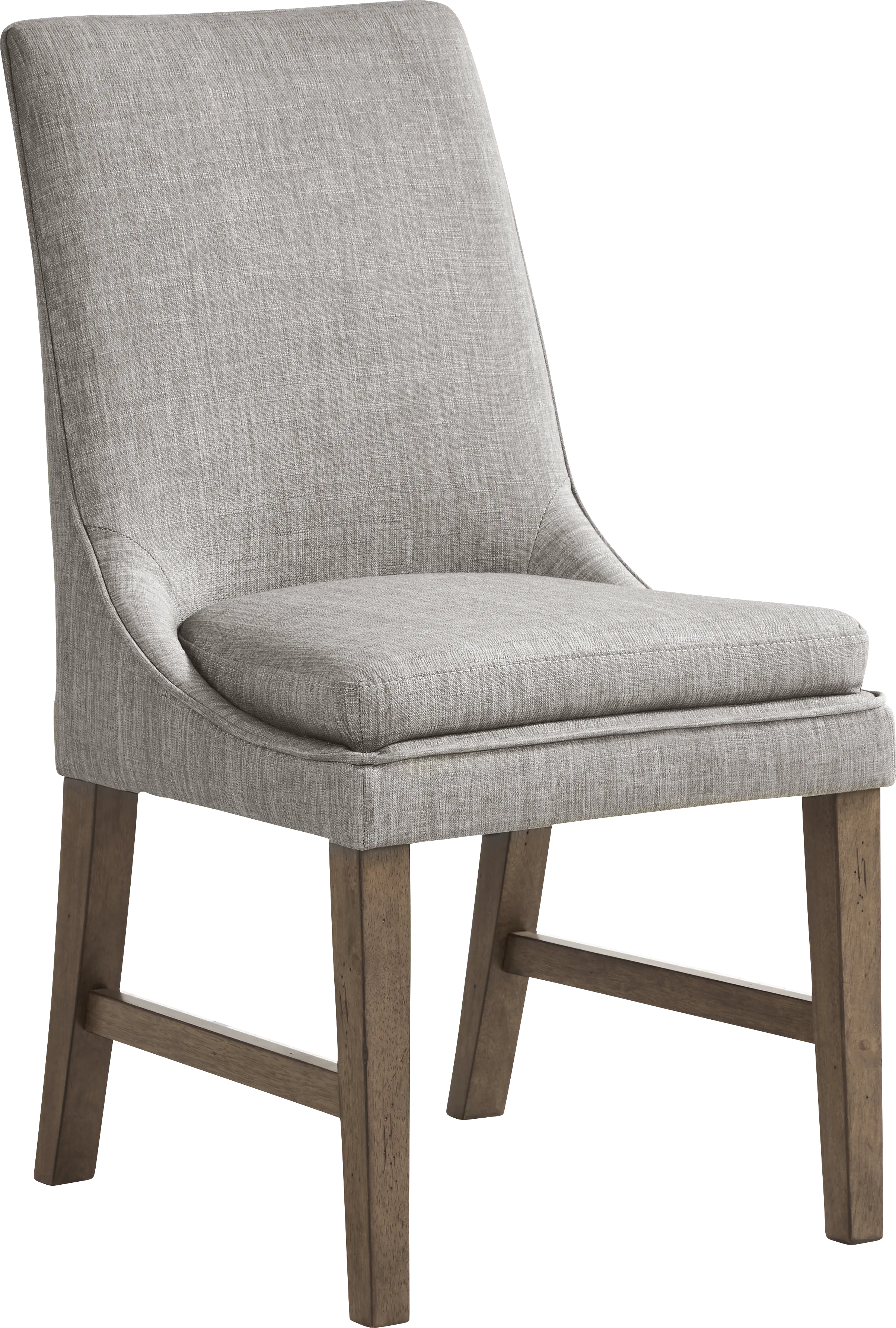 Hazelnut Woods Brown 6 Pc Dining Room with Upholstered Chairs and Bench - Thumbnail - Image 8