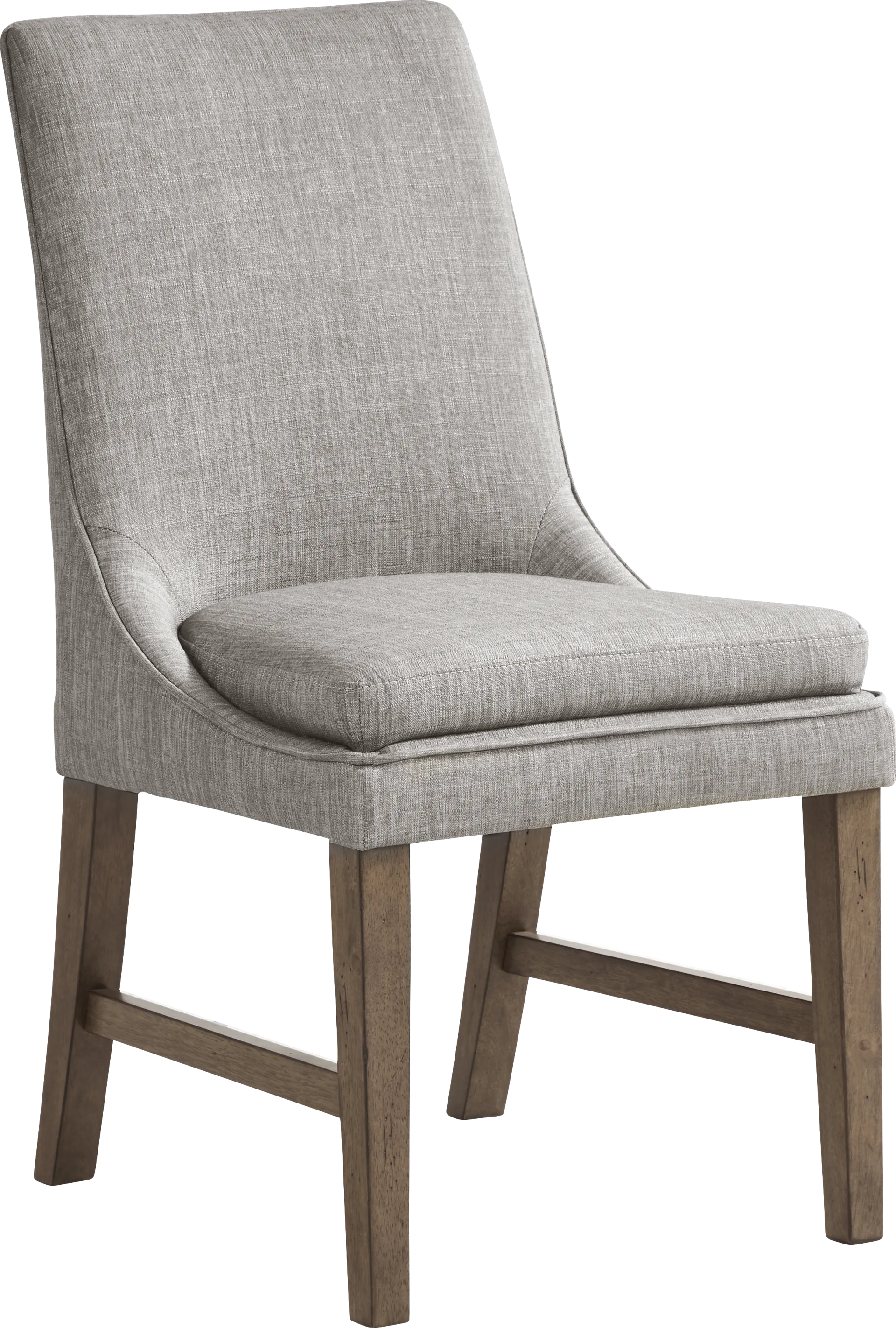 Hazelnut Woods Brown 6 Pc Dining Room with Upholstered Chairs and Bench - Image 8
