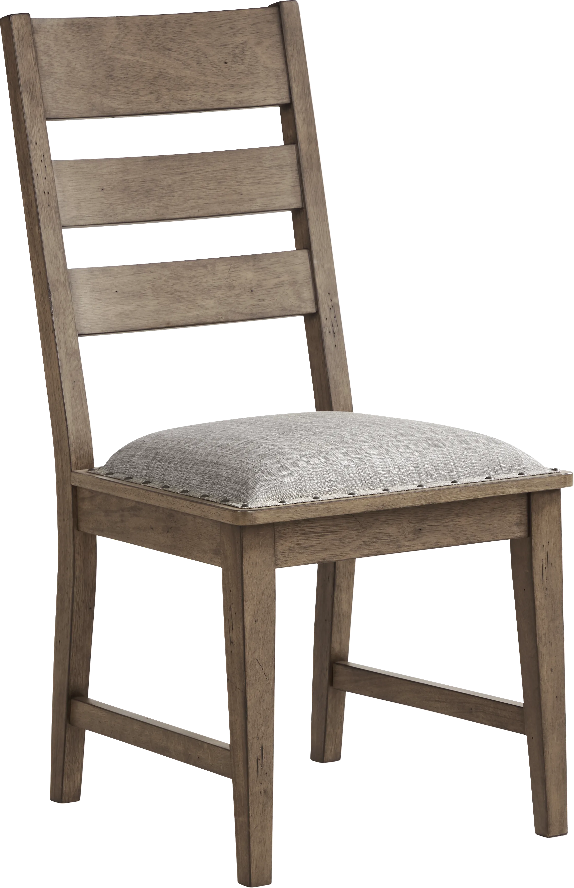 Hazelnut Woods Brown 7 Pc Dining Room with Ladder Back Chairs - Thumbnail - Image 6