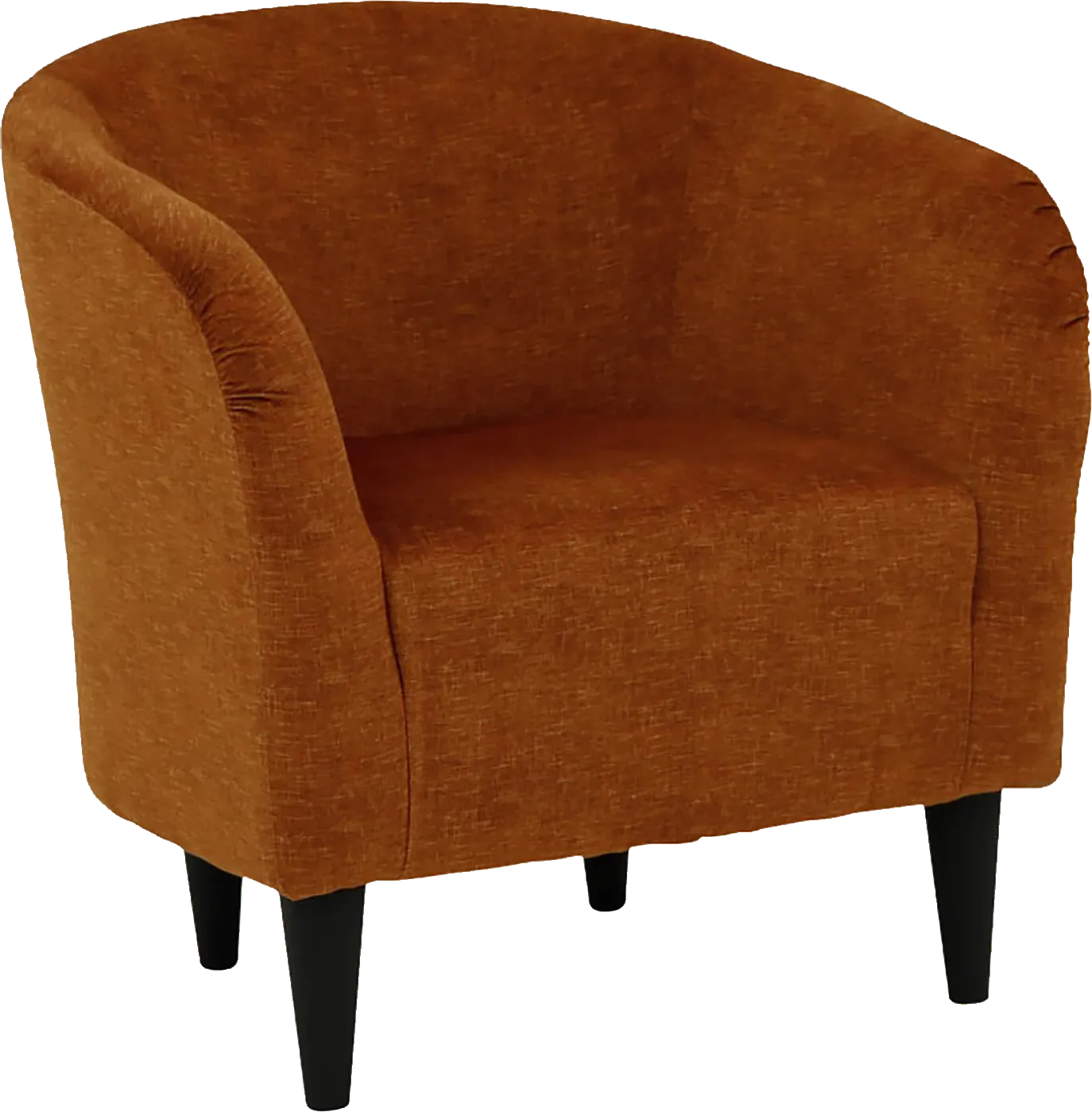 Emsabit Orange Accent Chair - Image 1