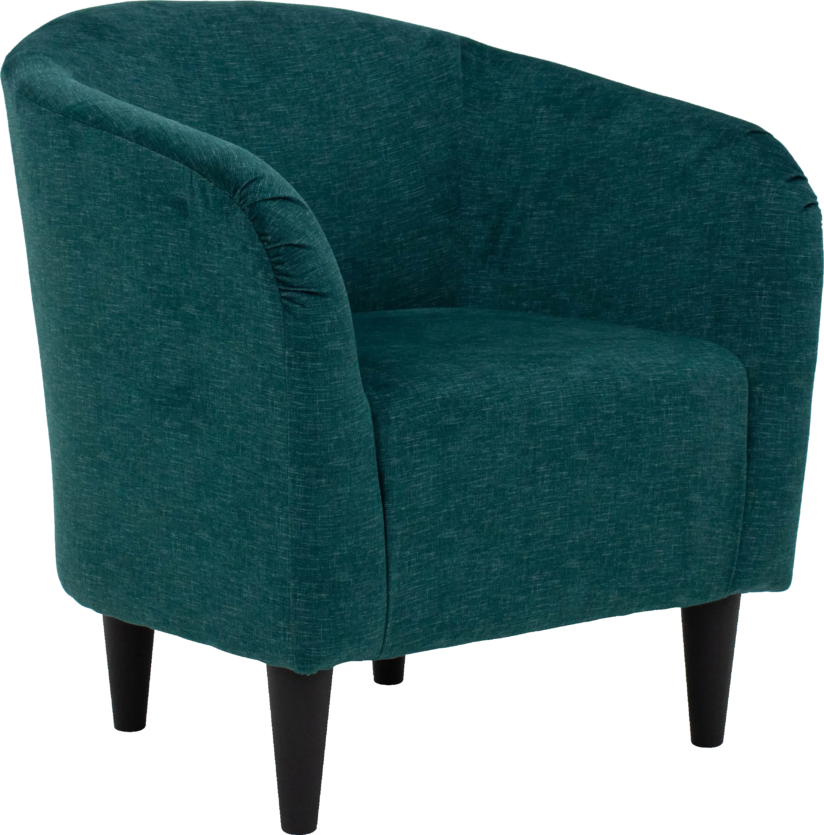Emsabit Teal Accent Chair - Thumbnail - Image 1