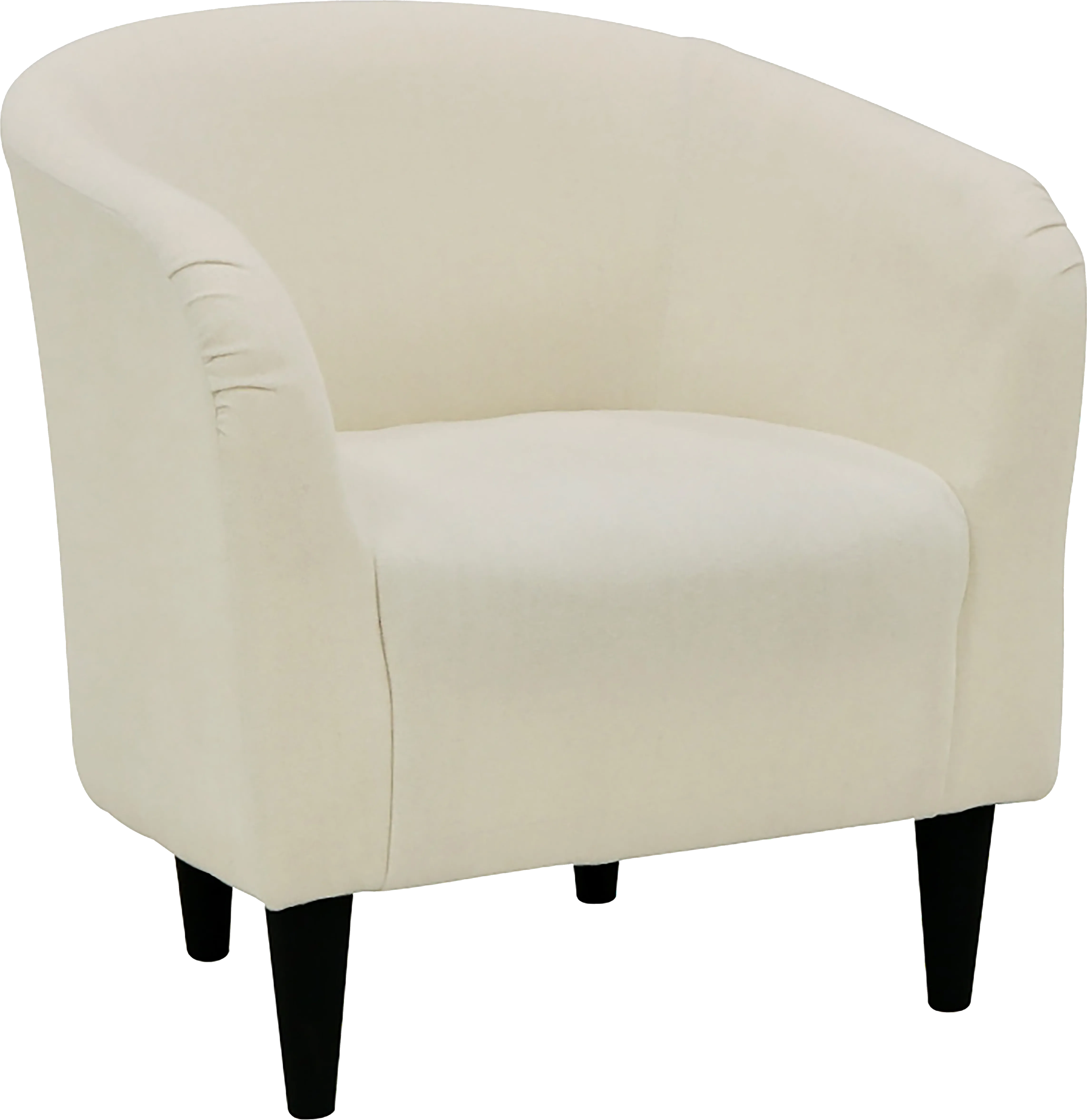 Emsabit Cream Accent Chair - Thumbnail - Image 1