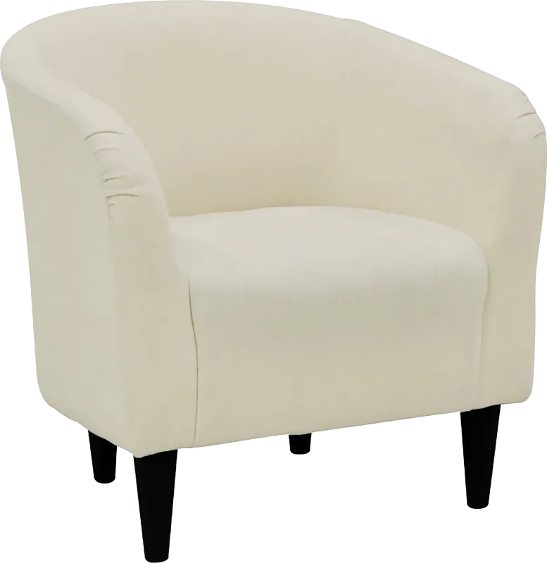 Emsabit Cream Accent Chair