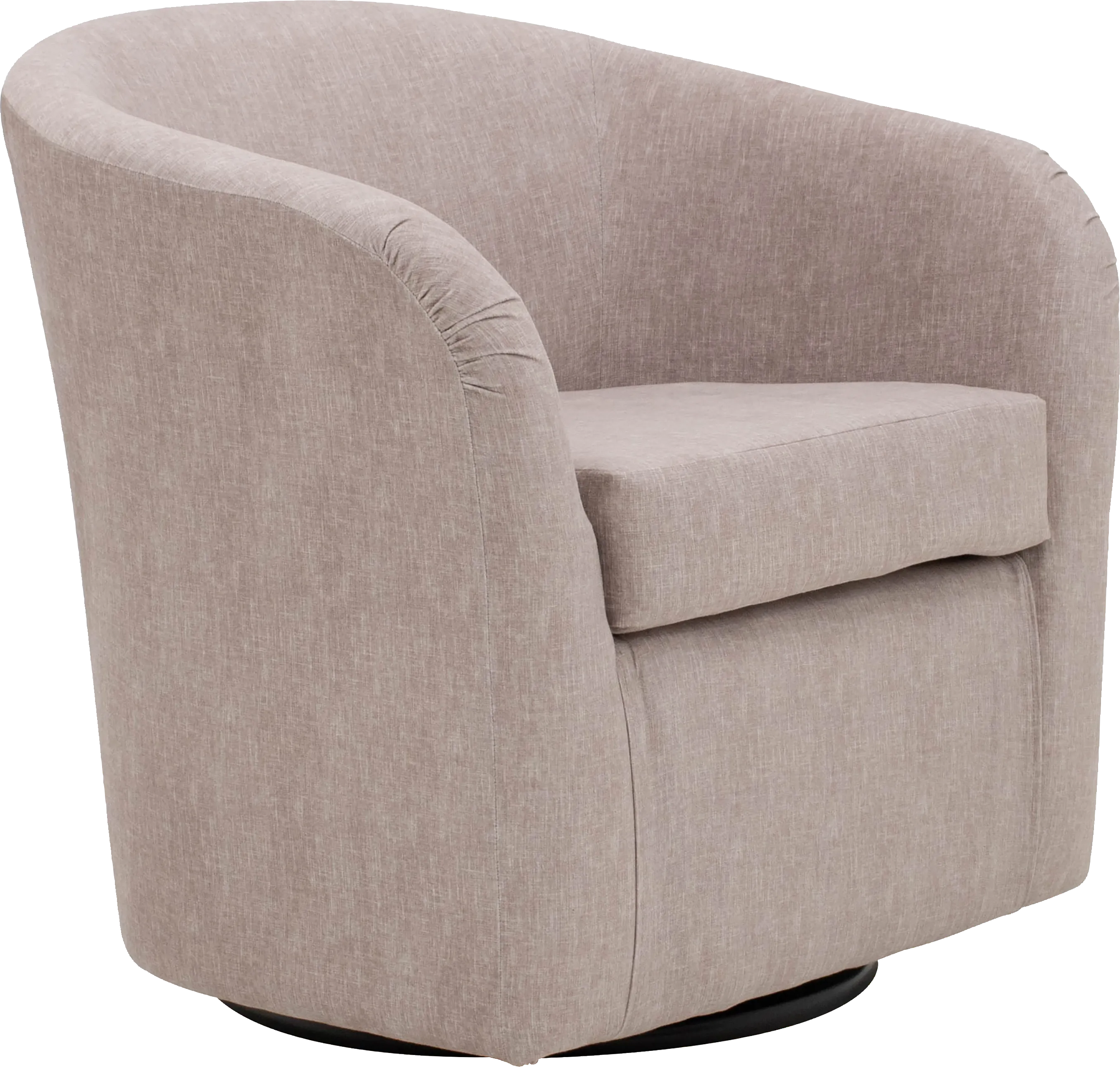 Emsabit I Pink Swivel Accent Chair - Thumbnail - Image 1
