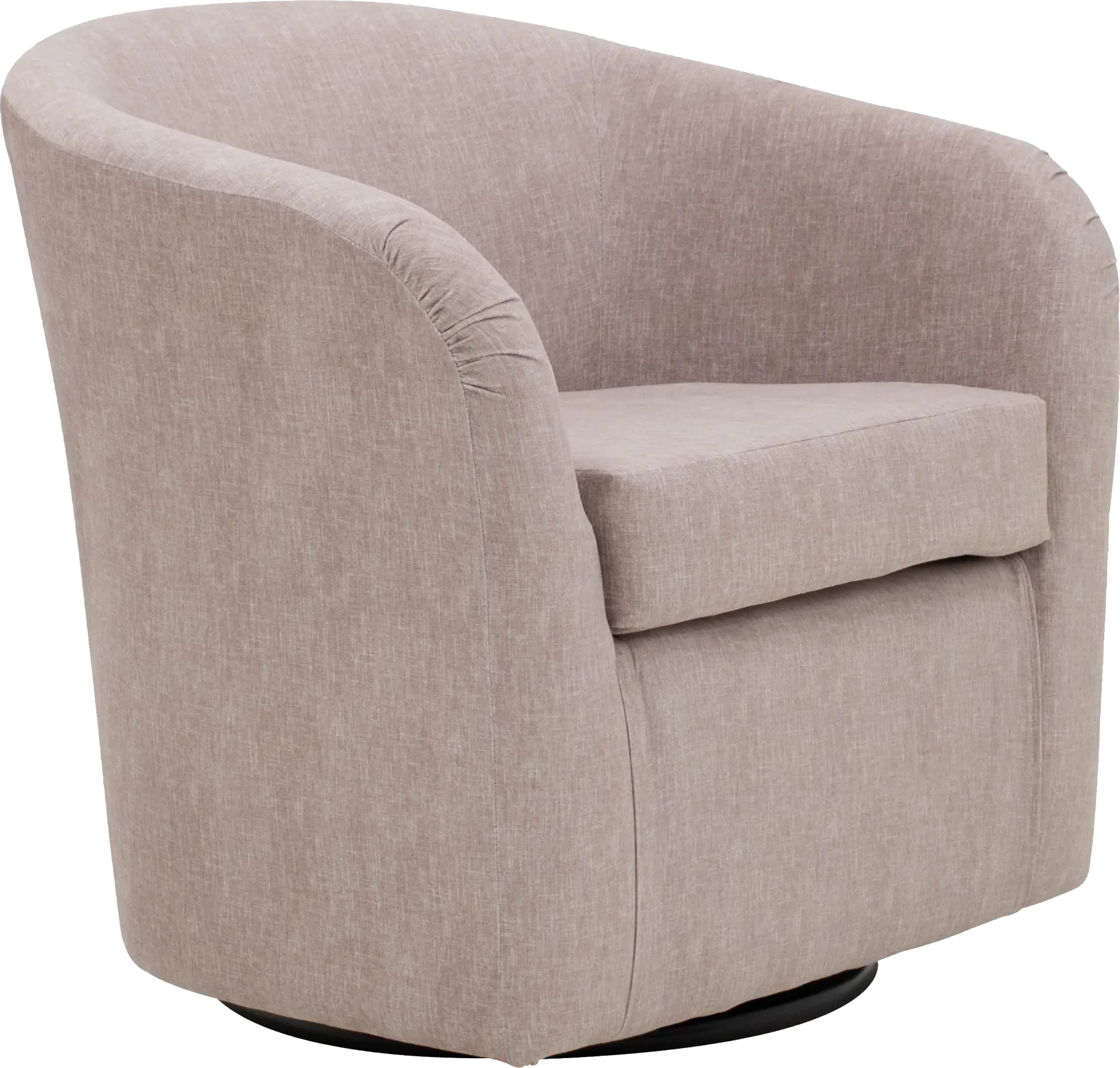Emsabit I Pink Swivel Accent Chair - Image 1