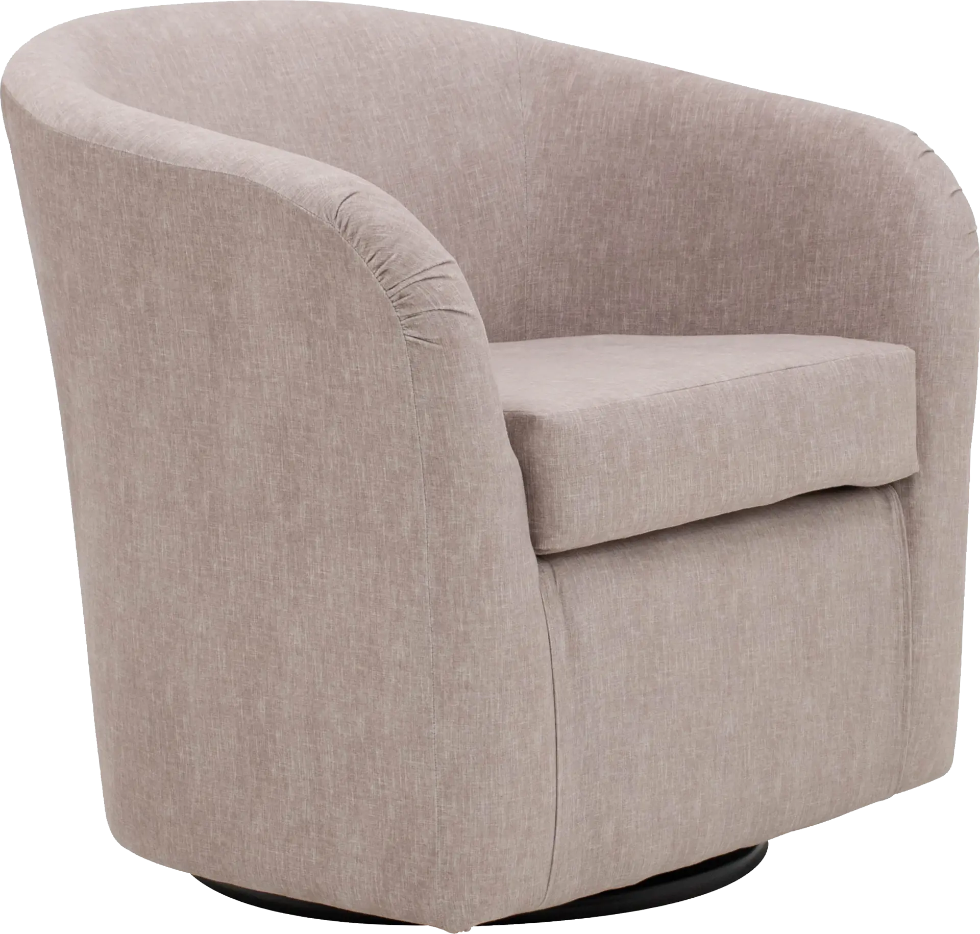 Emsabit I Pink Swivel Accent Chair
