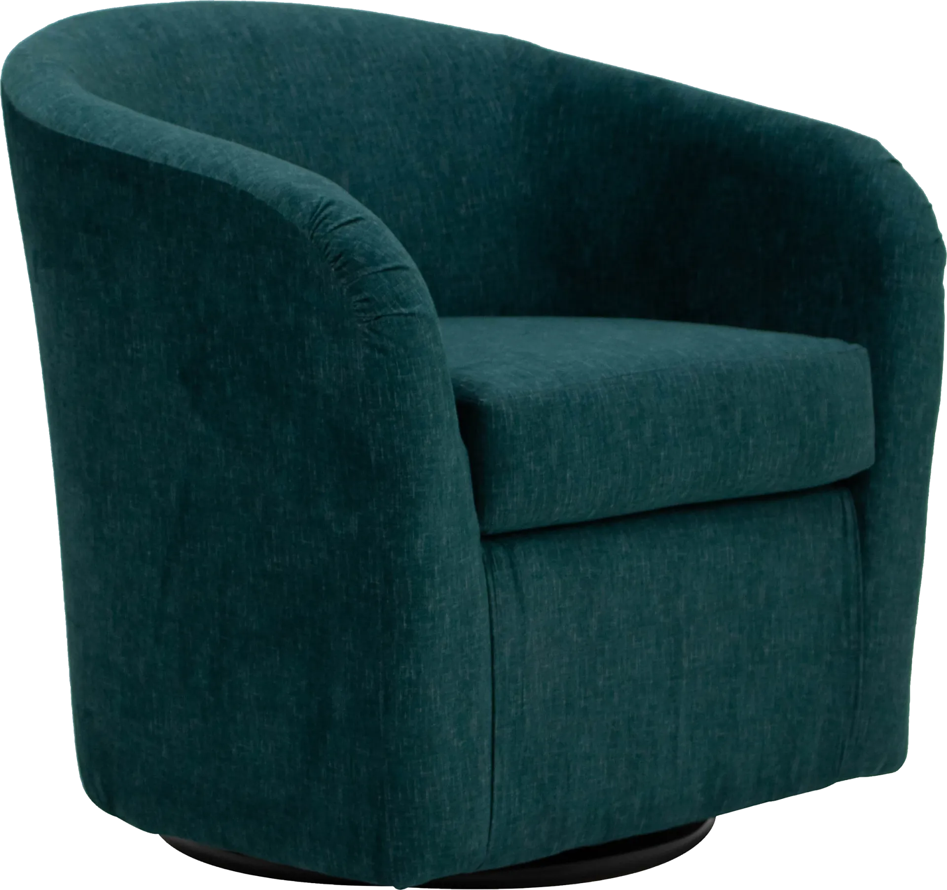 Emsabit I Teal Swivel Accent Chair - Image 1