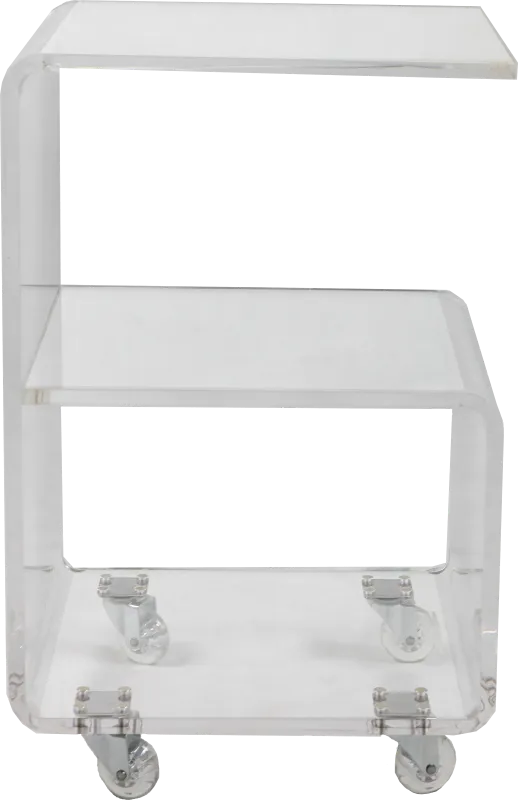 Brelino Clear Accent Table