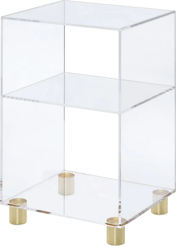 Yasone Clear End Table