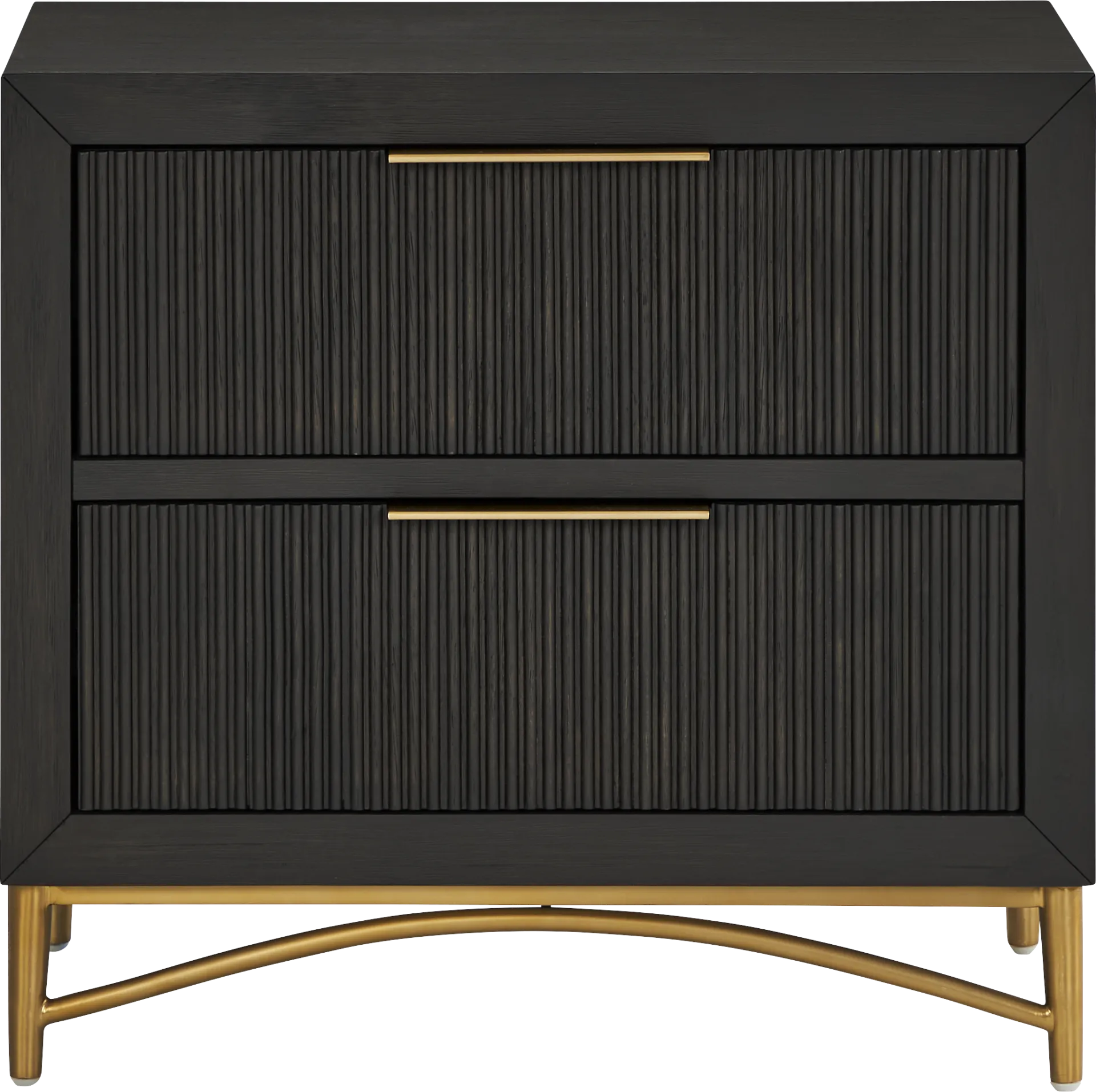 Addison Street Black Nightstand - Image 1