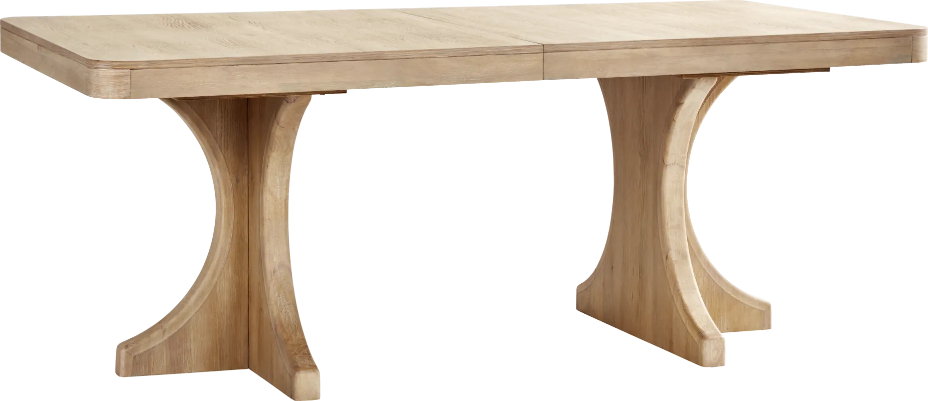 Callen Way Beige Trestle Dining Table