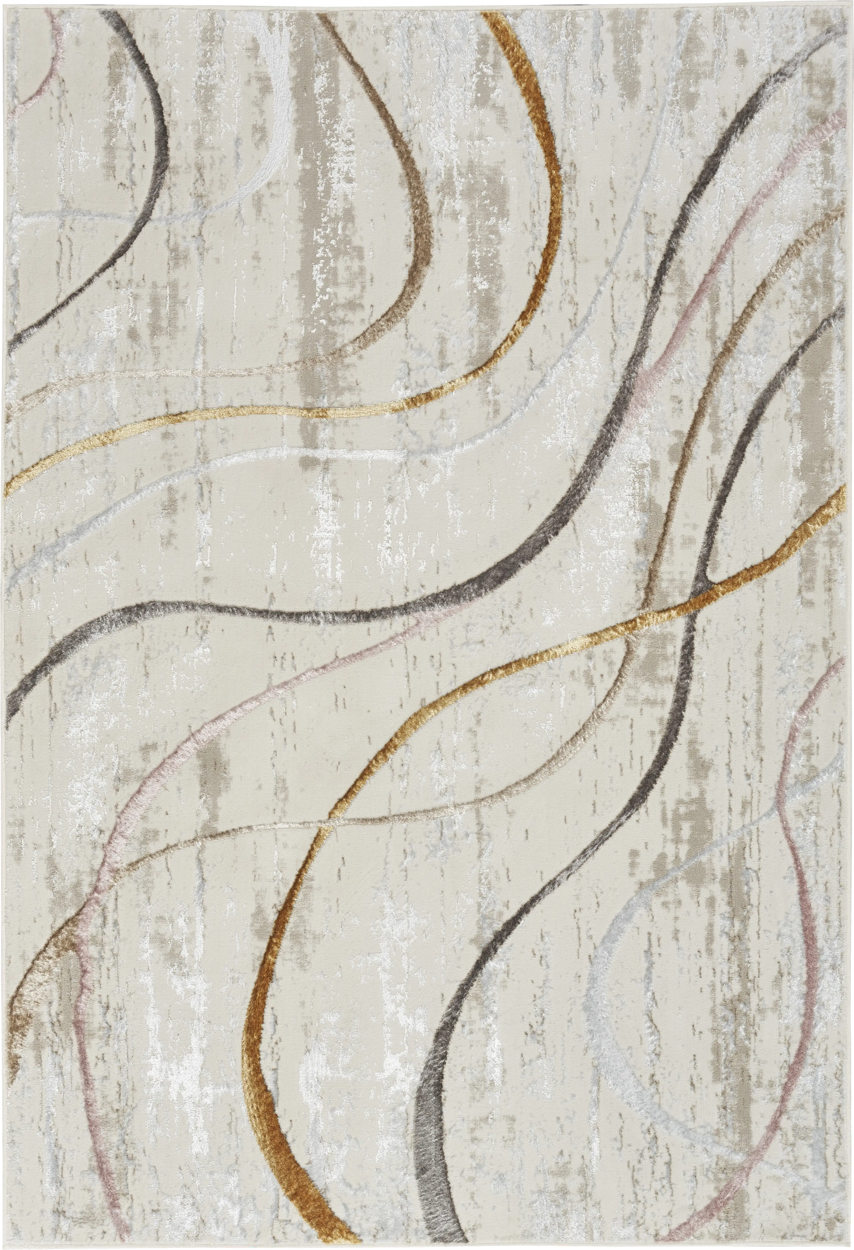 Kasula Ivory/Multi 9' x 12' Rug - Thumbnail - Image 1