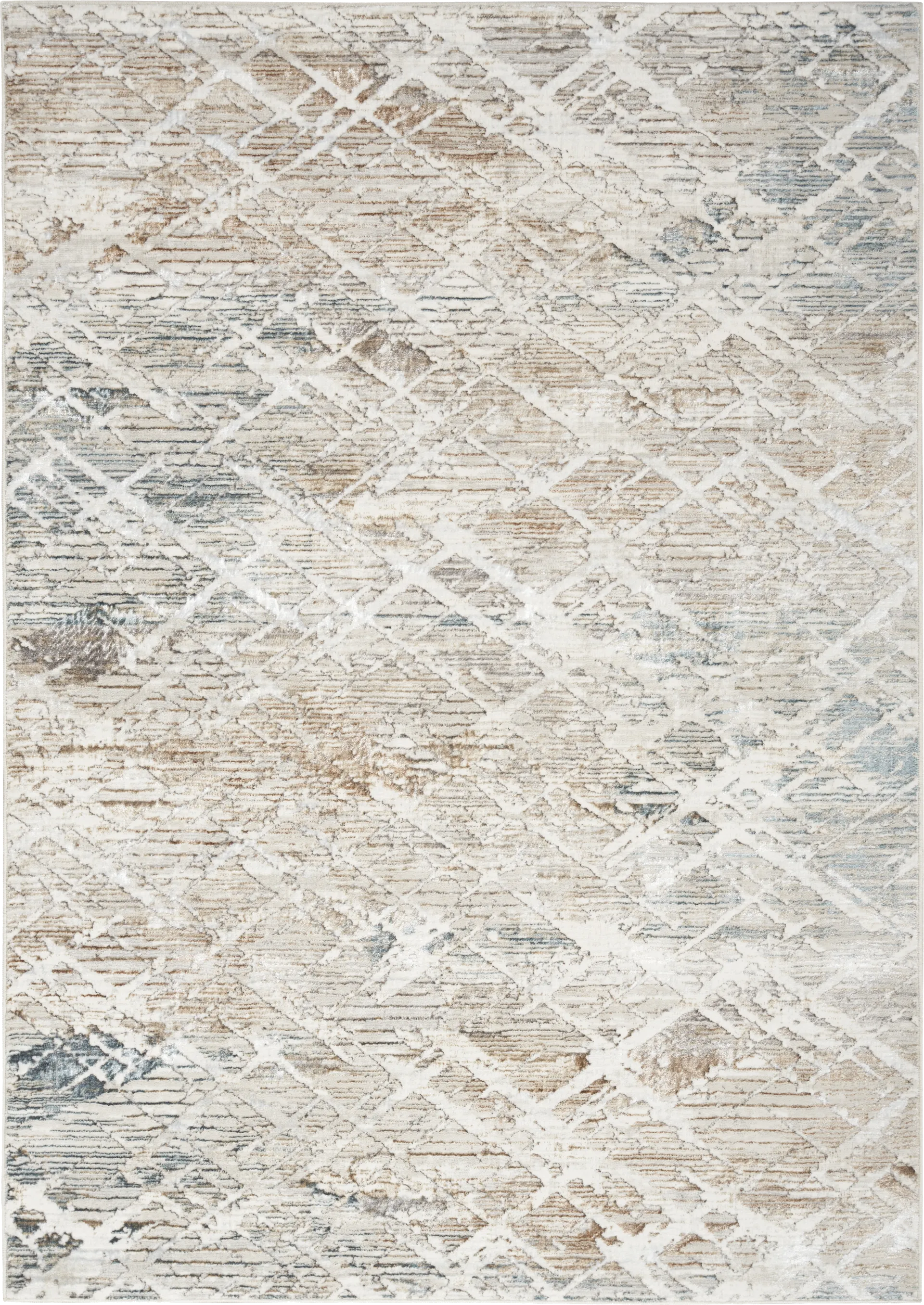 Phinara Gray/Multi 7'10 x 9'10 Rug - Image 1