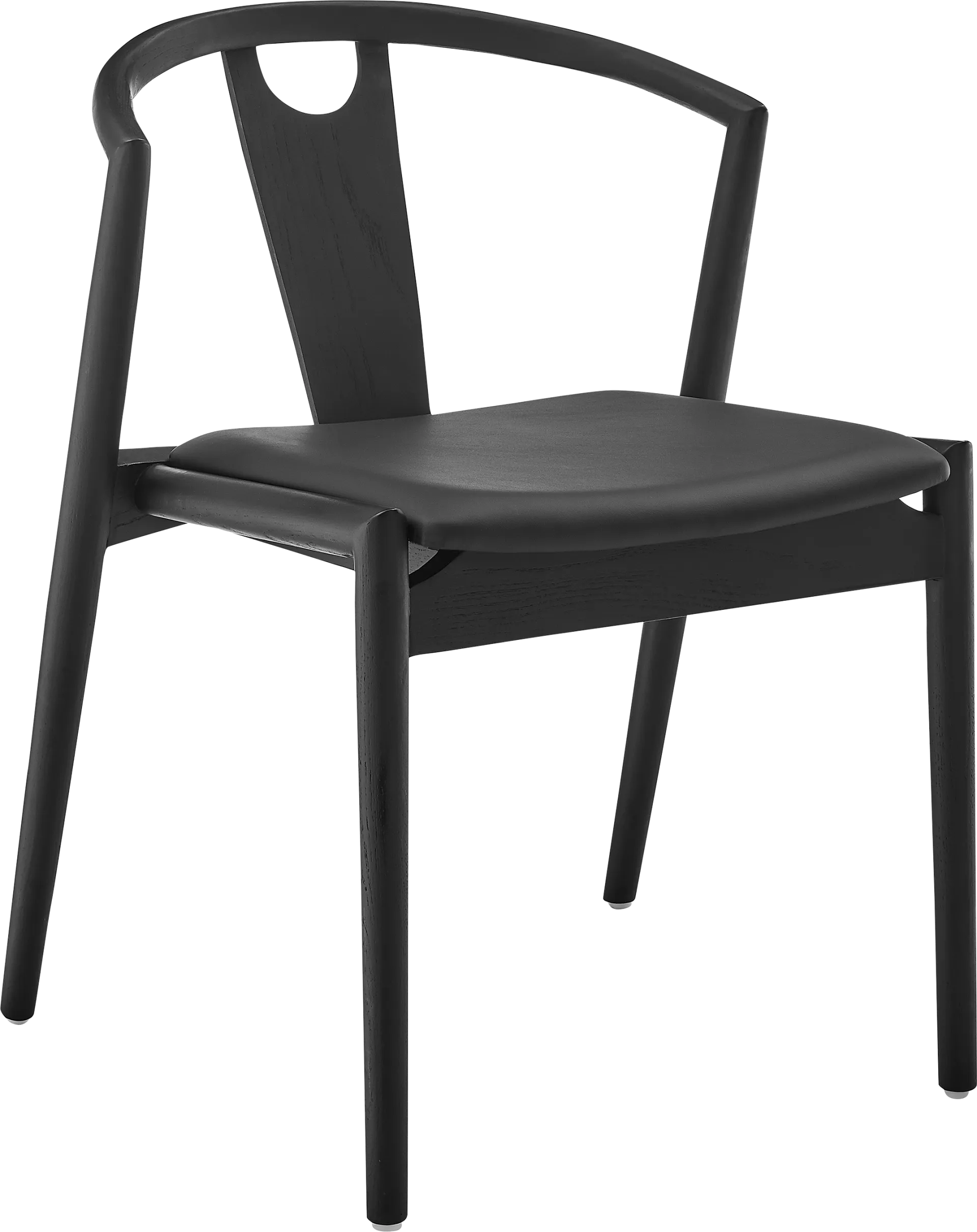 Iduna I Black Side Chair - Image 1
