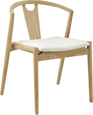Iduna II White Side Chair