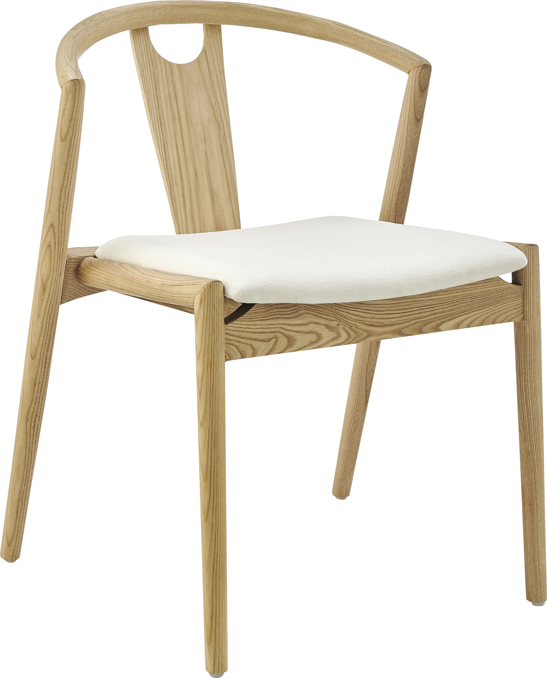 Iduna II White Side Chair - Image 1