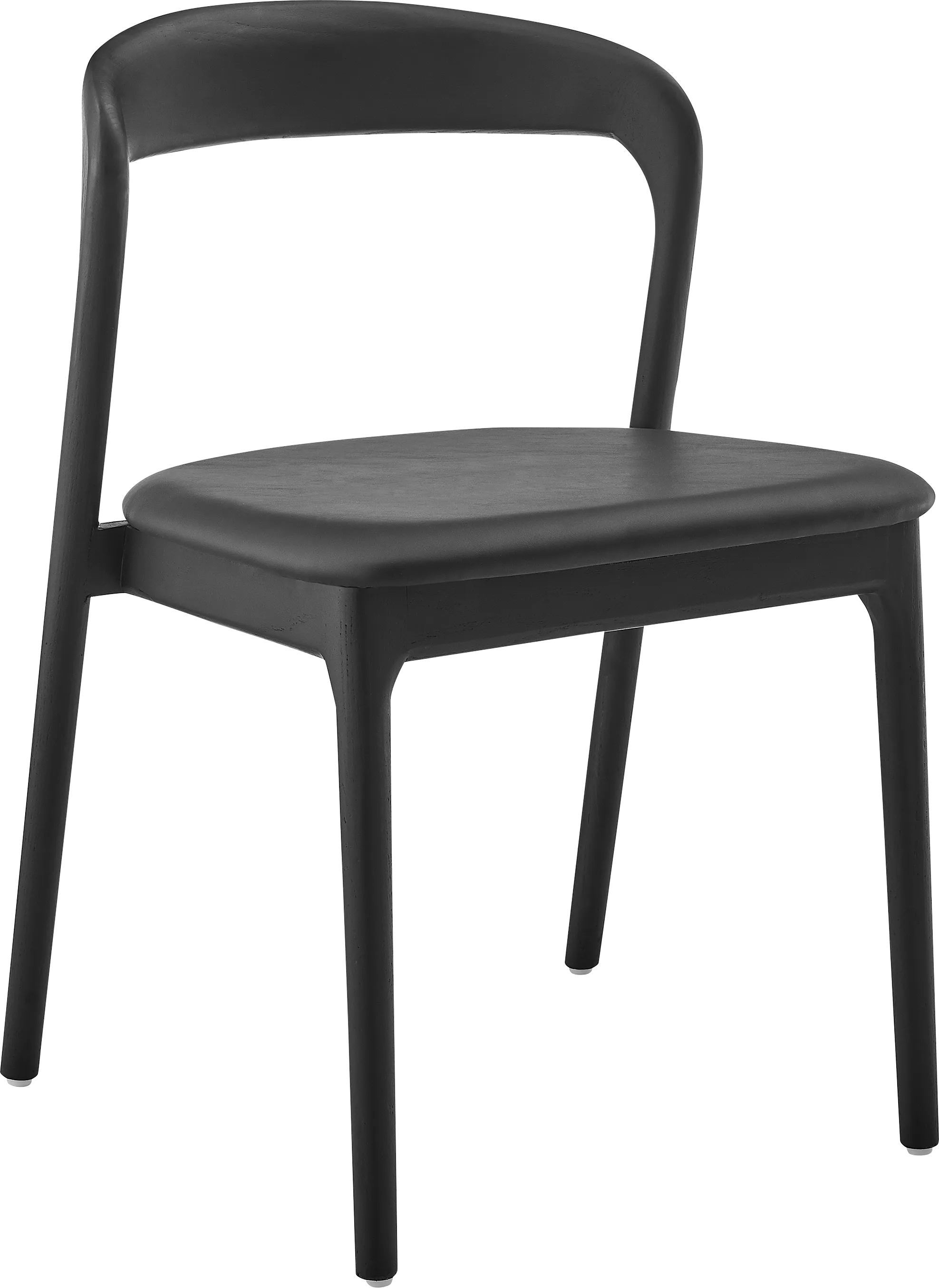 Shumway I Black Side Chair - Thumbnail - Image 1