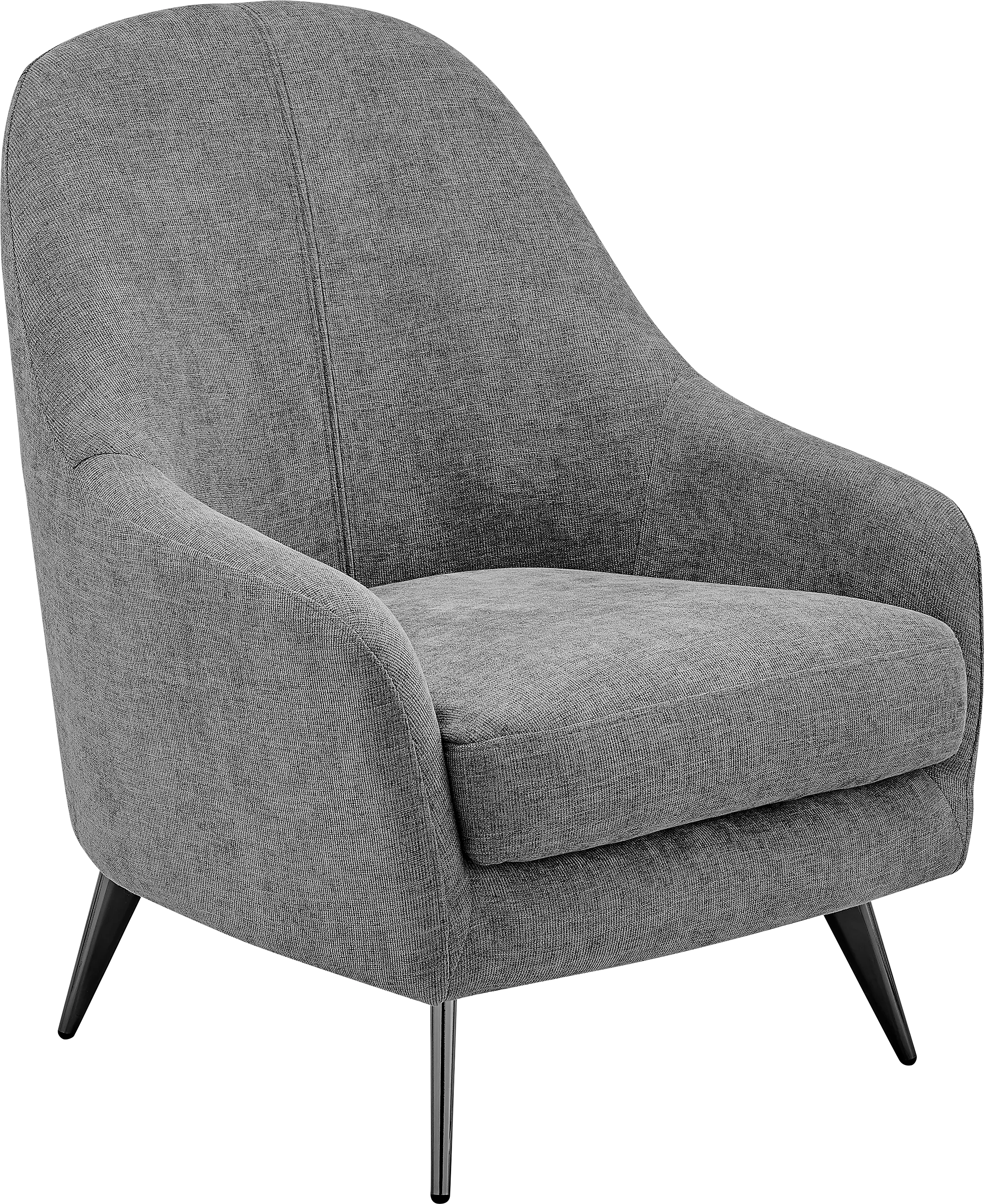 Shutesbury Dark Gray Accent Chair - Thumbnail - Image 1