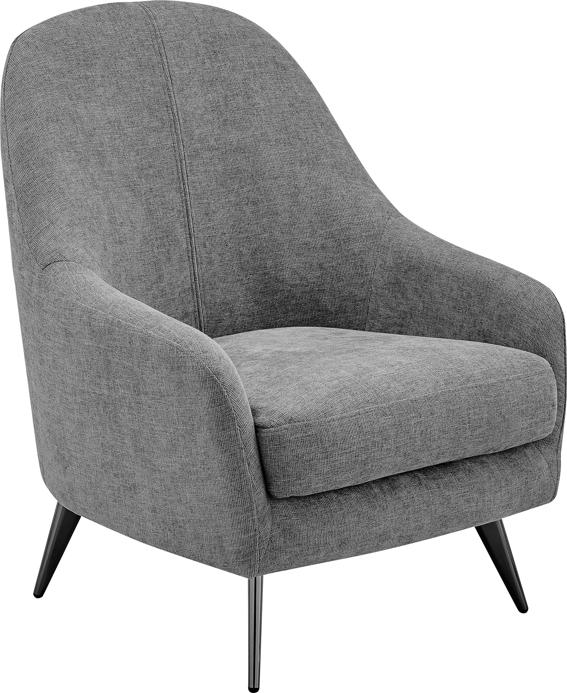 Shutesbury Dark Gray Accent Chair - Image 1