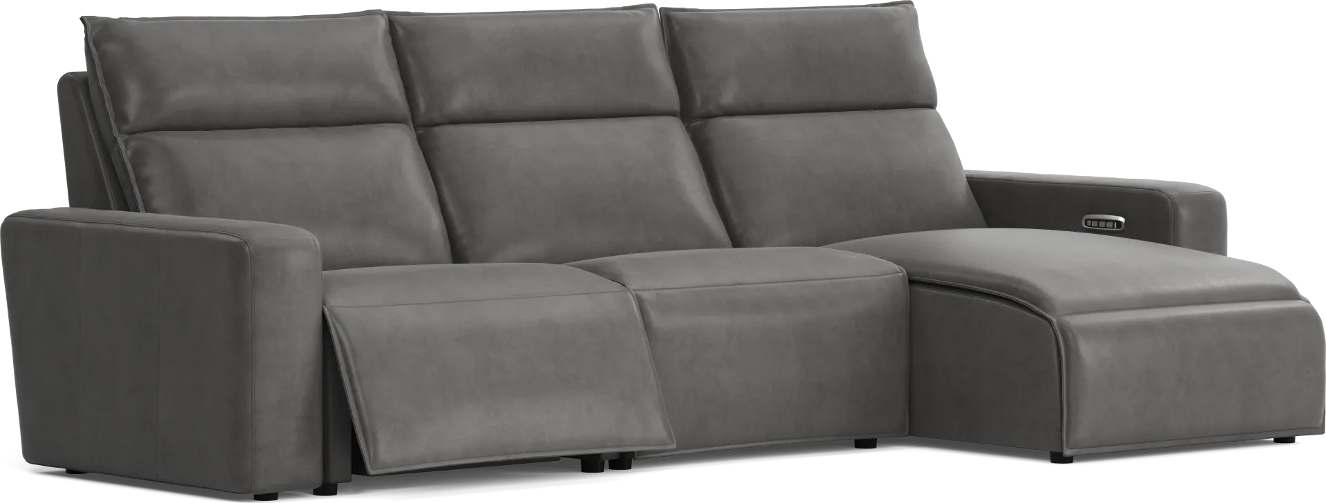Saddle 3 Pc Dual Power Reclining ModularTwo - Image 1