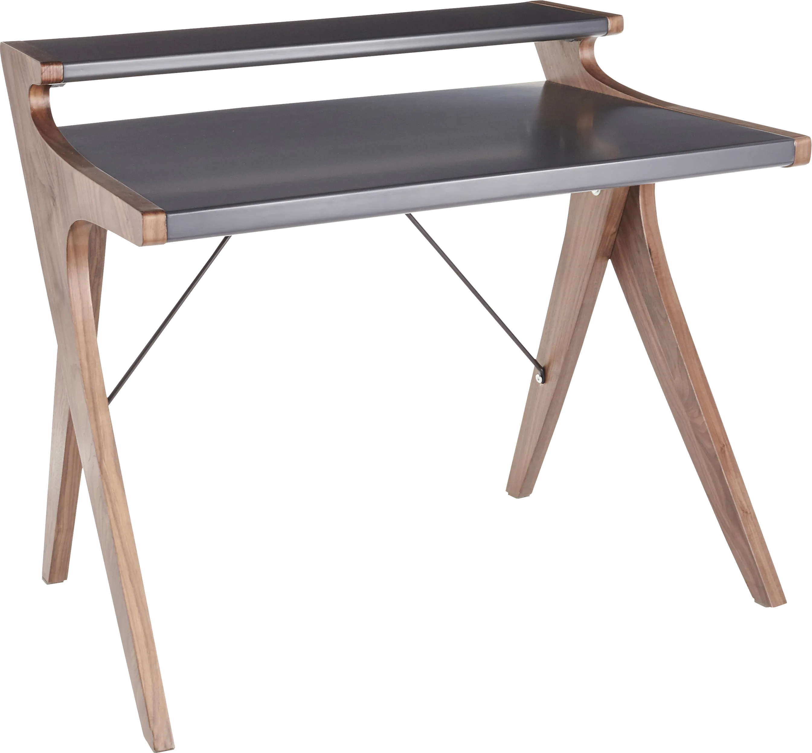 Amasia Gray Desk - Thumbnail - Image 1