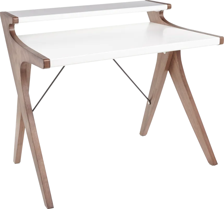 Amasia White Desk