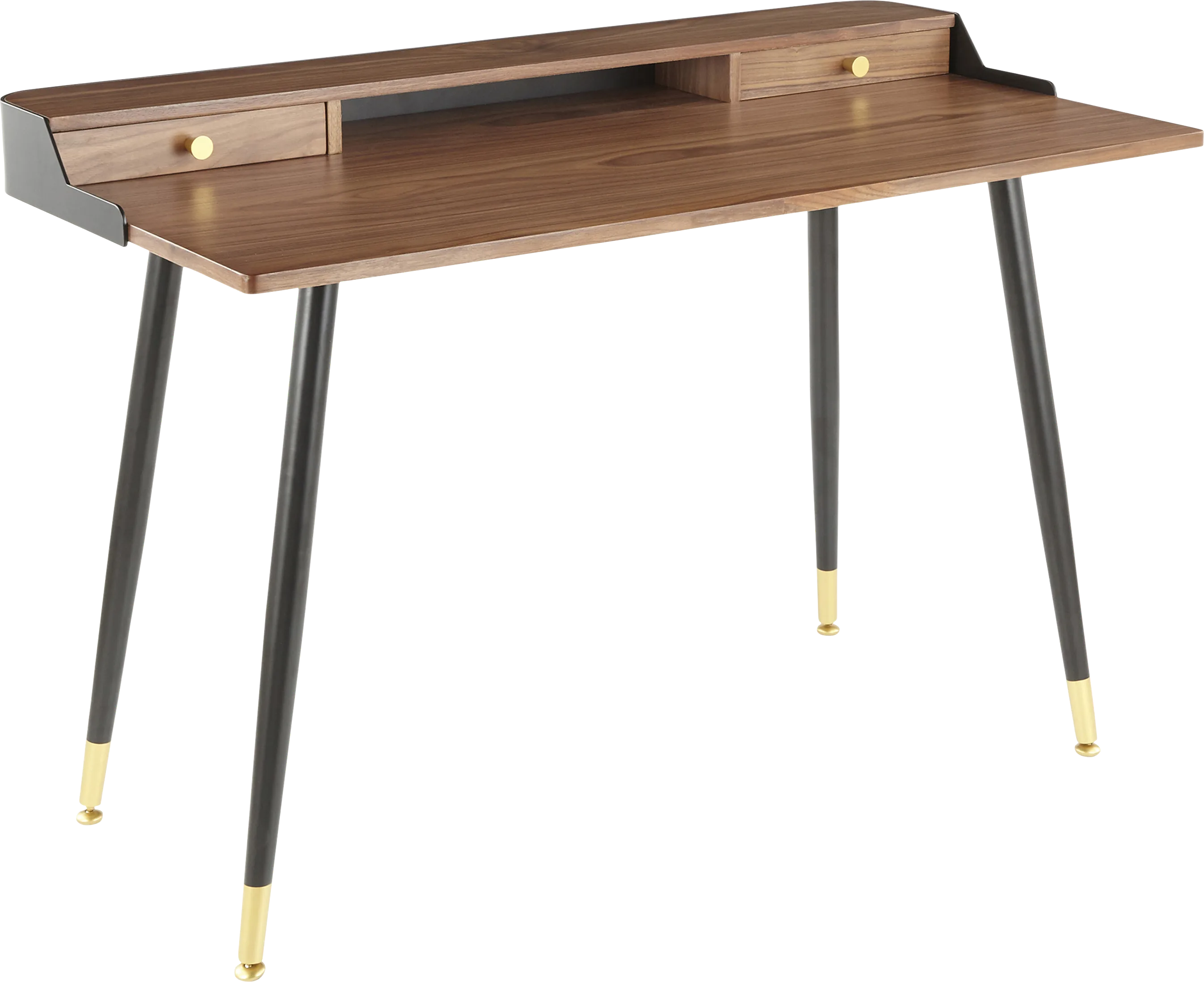 Homedale Walnut Desk - Thumbnail - Image 1