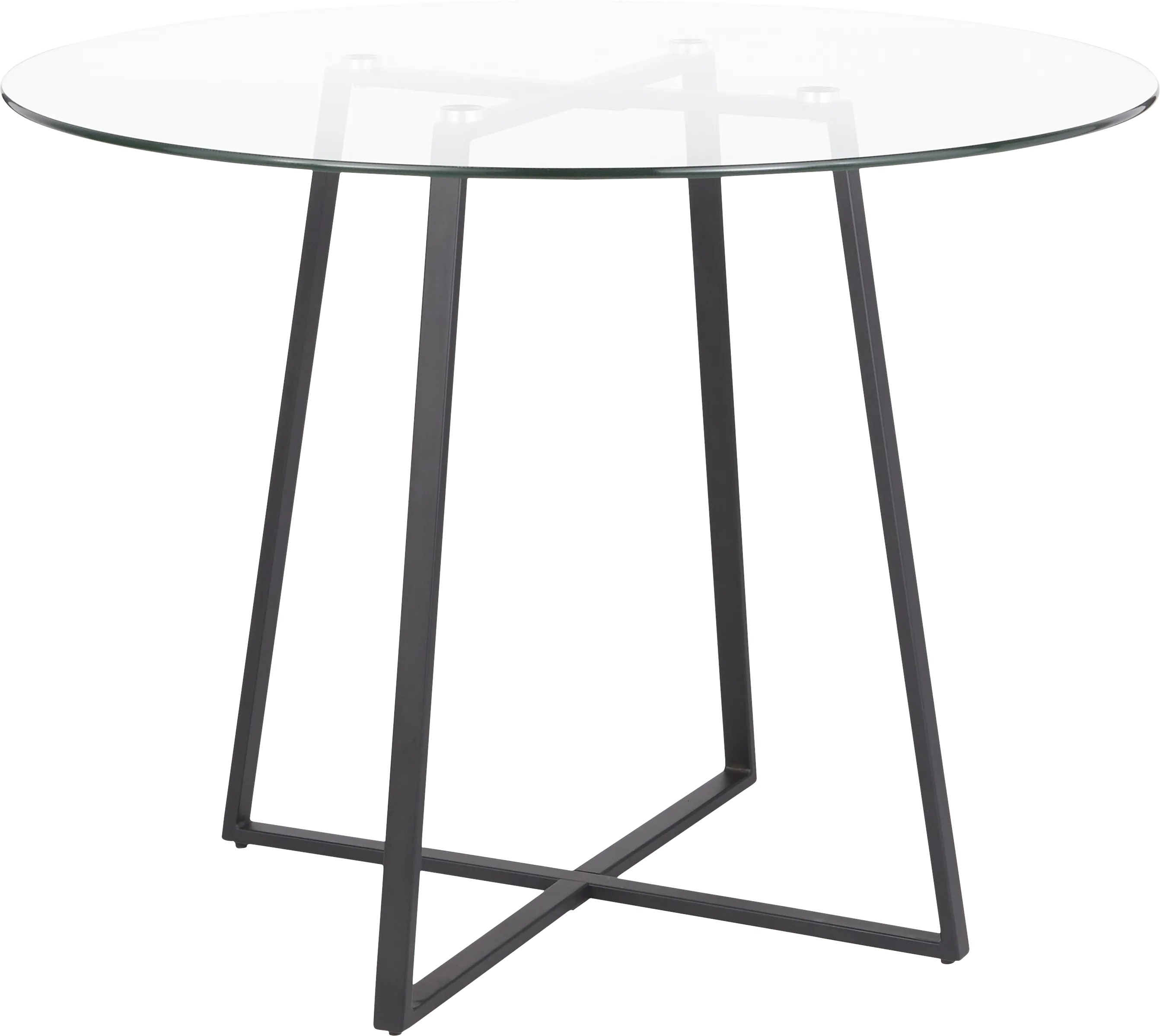 Ovalla Black Dining Table - Image 1