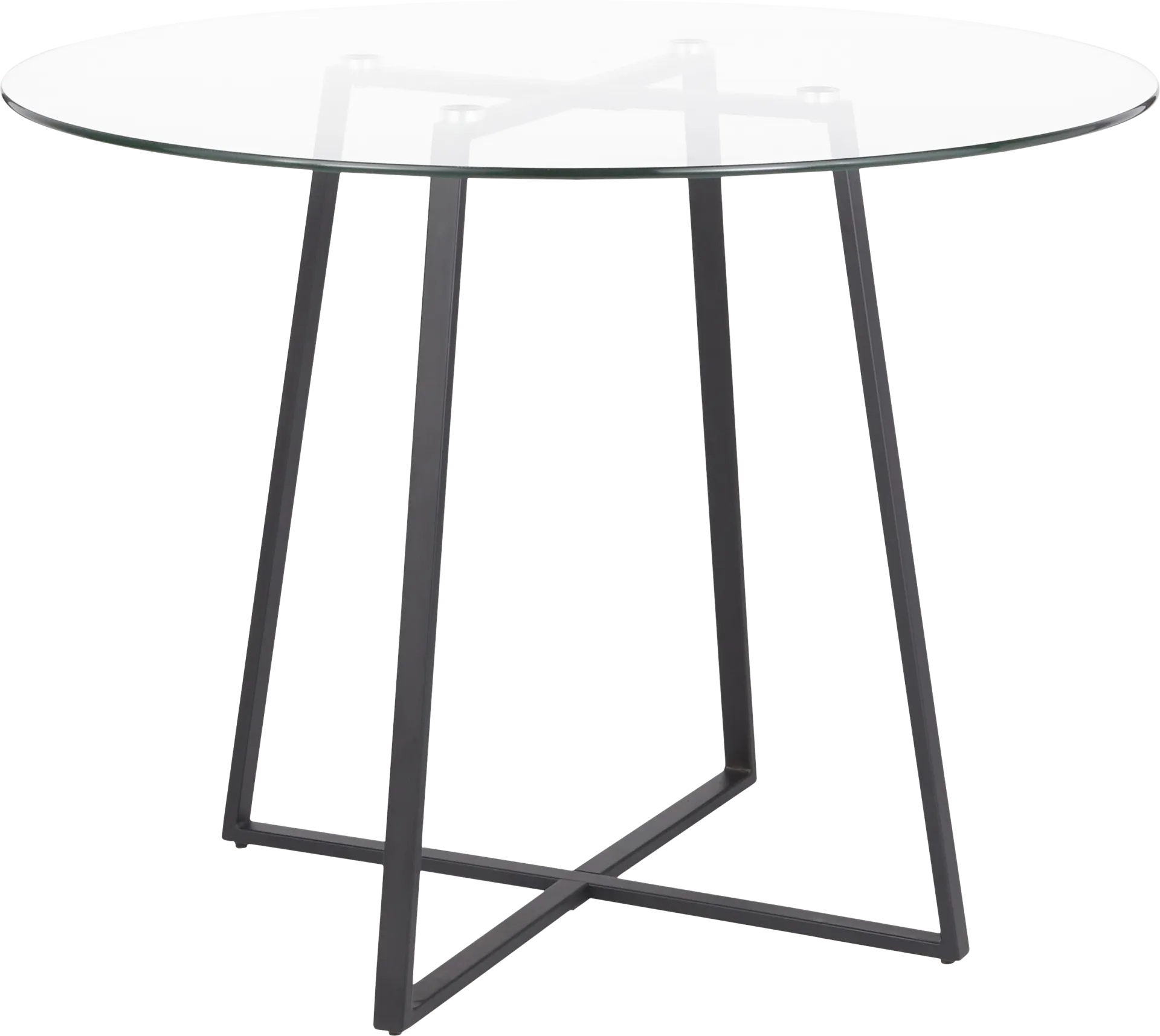 Ovalla Black Dining Table - Image 1