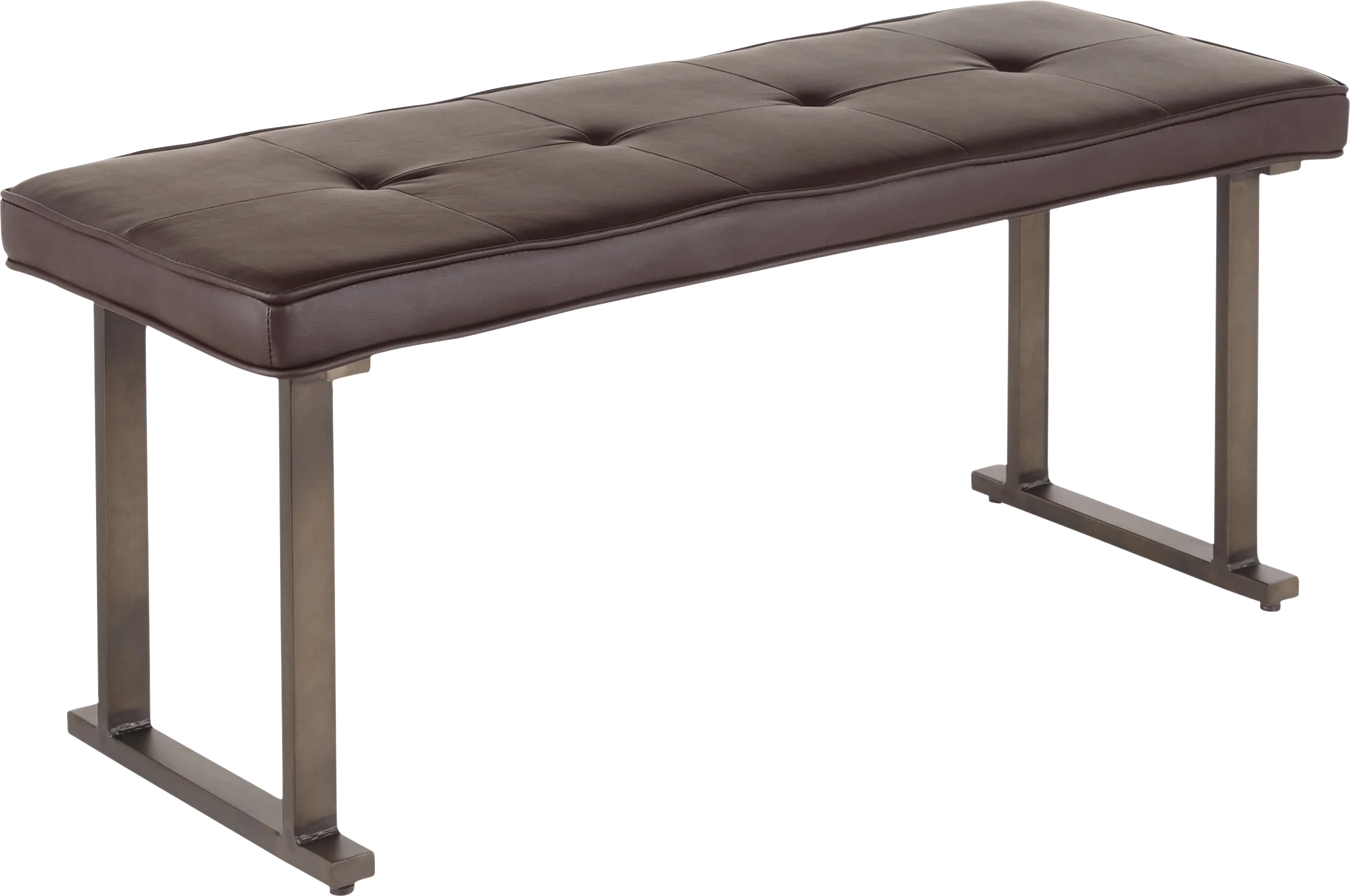 Randlett Espresso Accent Bench - Thumbnail - Image 1