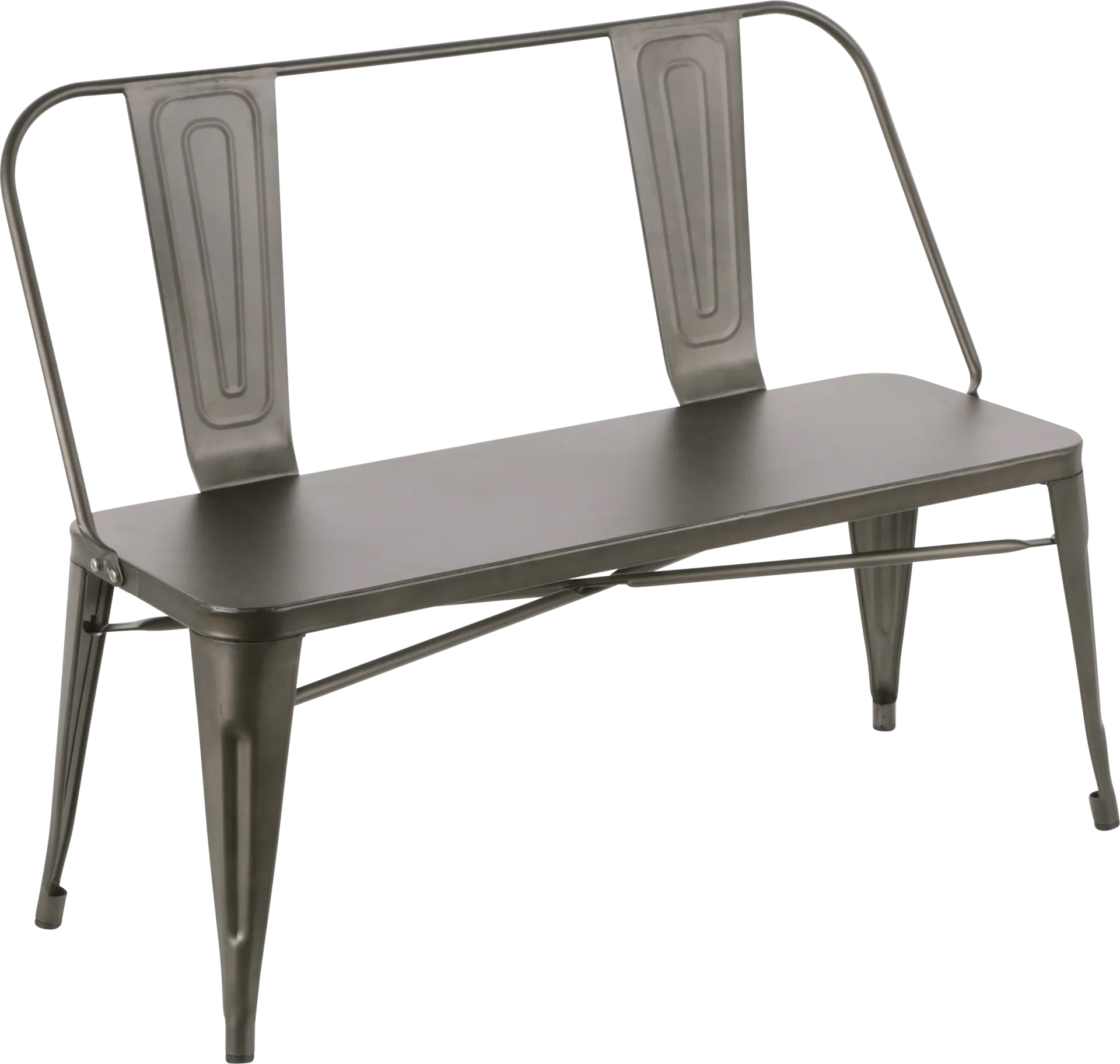 Aldersyde Gray Accent Bench - Image 1