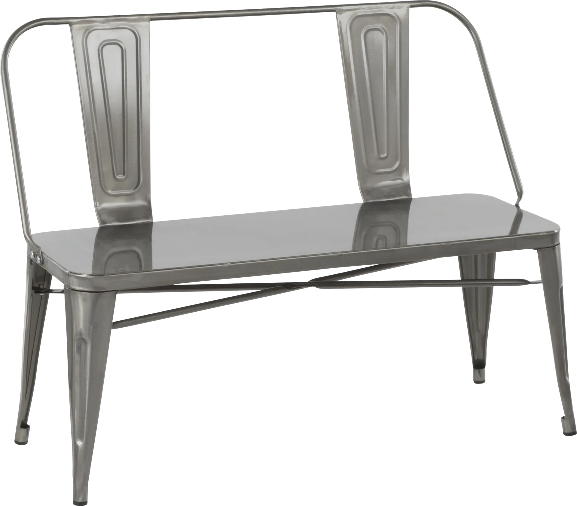 Aldersyde Silver Accent Bench - Image 1