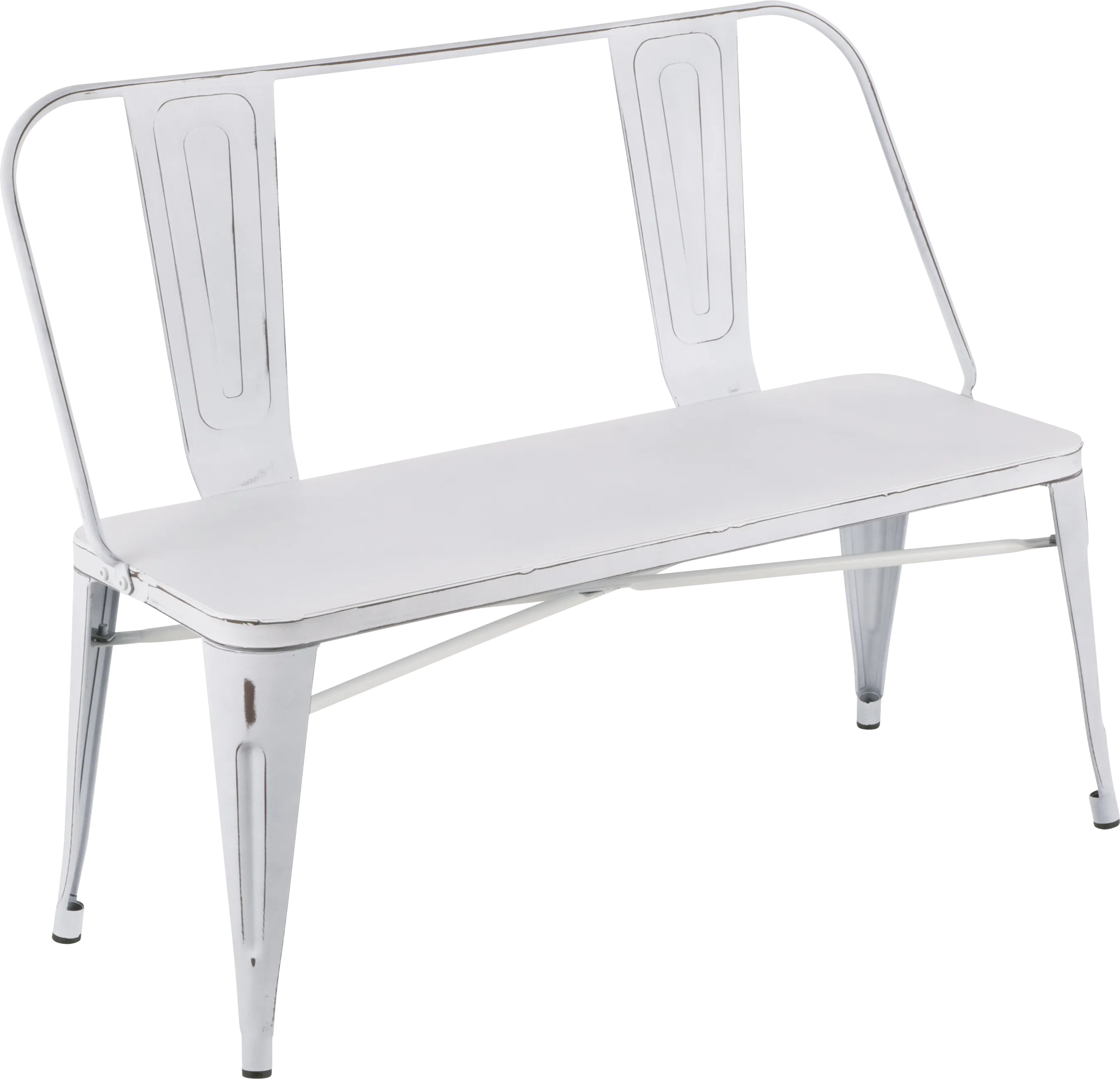 Aldersyde White Accent Bench - Thumbnail - Image 1