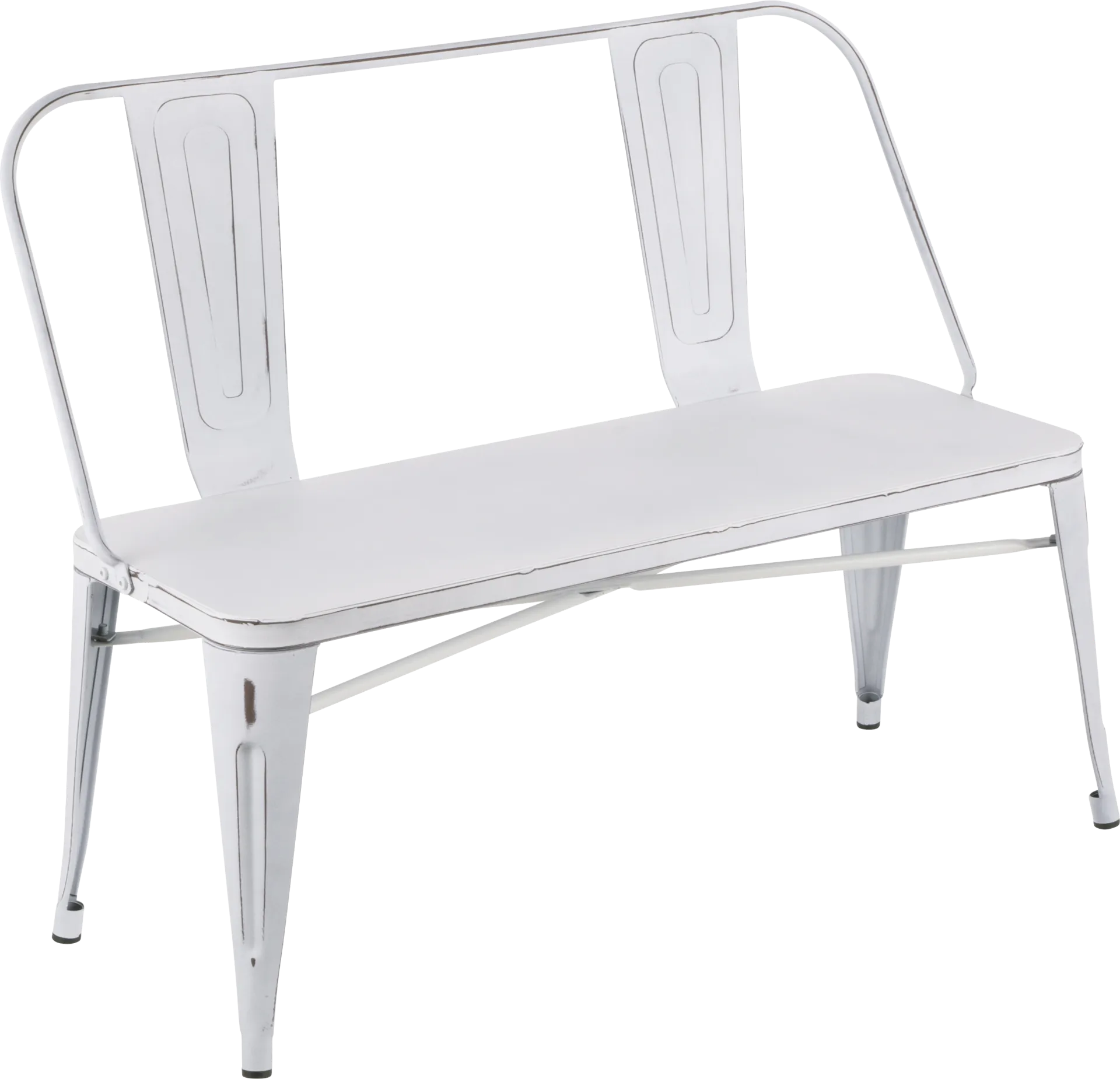 Aldersyde White Accent Bench - Image 1