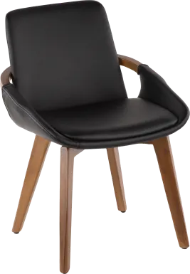 Daylilly Black Arm Chair