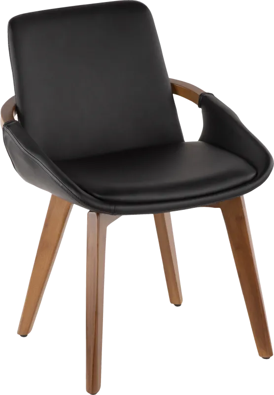 Daylilly Black Arm Chair