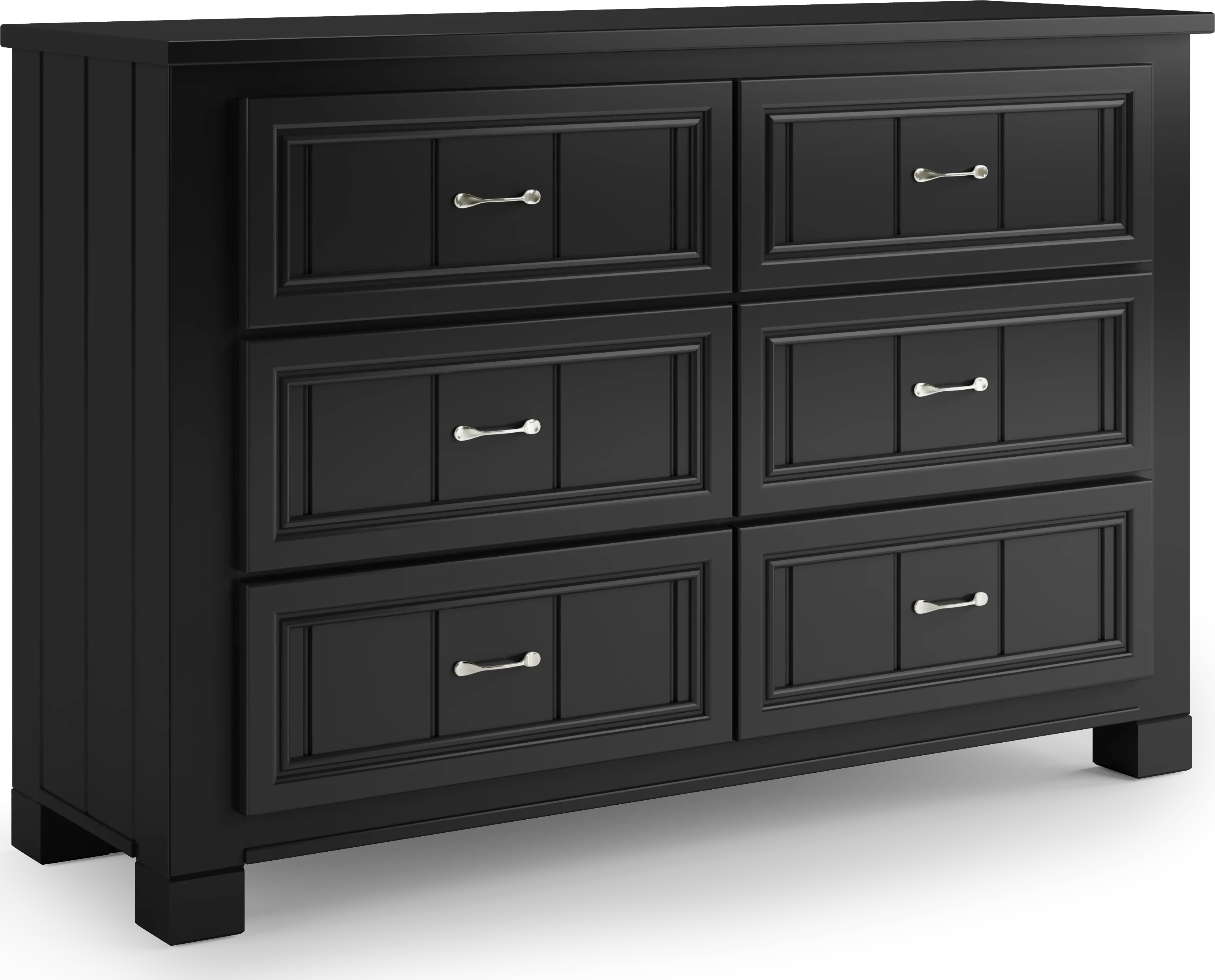 Kids Cottage Colors Black Full Panel Bedroom - Thumbnail - Image 3