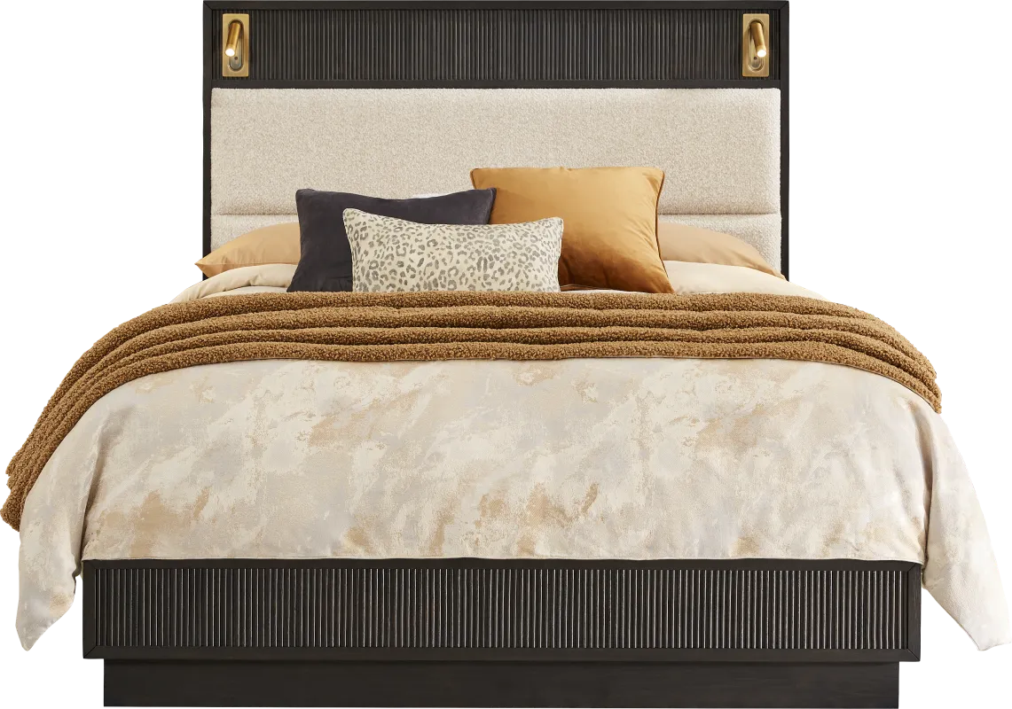 Addison Street 3 Pc Black Queen Bed