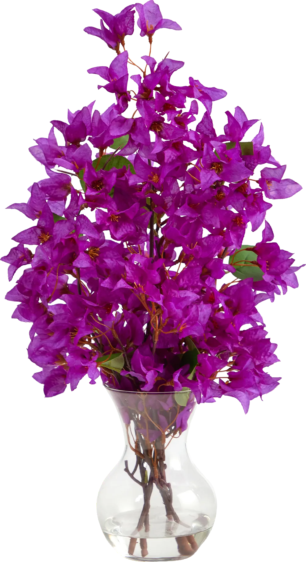 Durlston Purple Floral Arrangement with Vase - Image 1