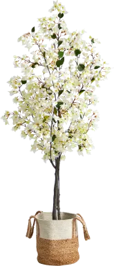 Corintia I White Tree with Basket