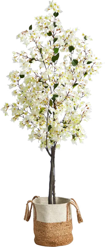 Corintia I White Tree with Basket