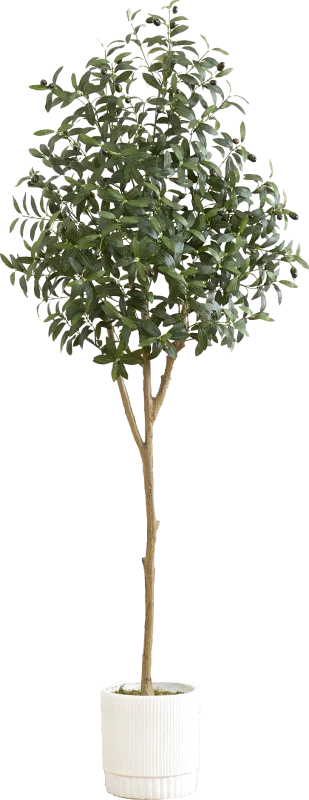 Corvidae Green Tree with Planter