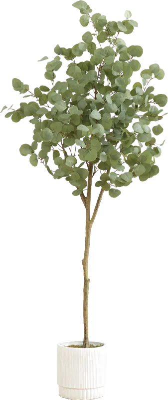 Docena Green Tree with Planter