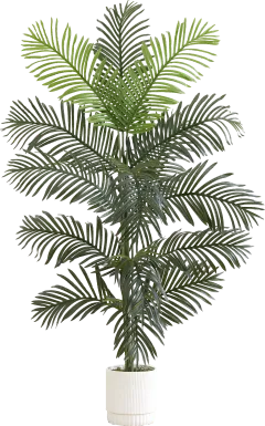 Grivetta Green Tree with Planter