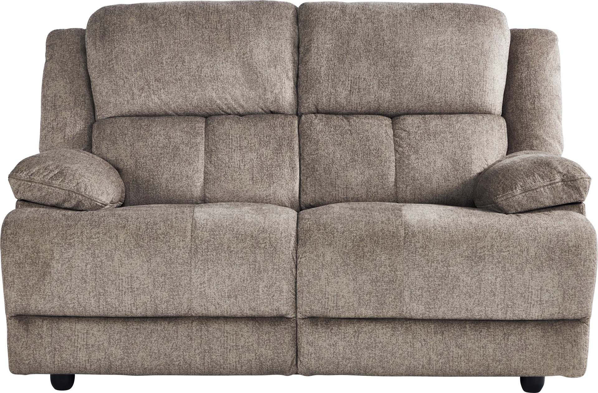 Townsend Brown Loveseat - Image 1