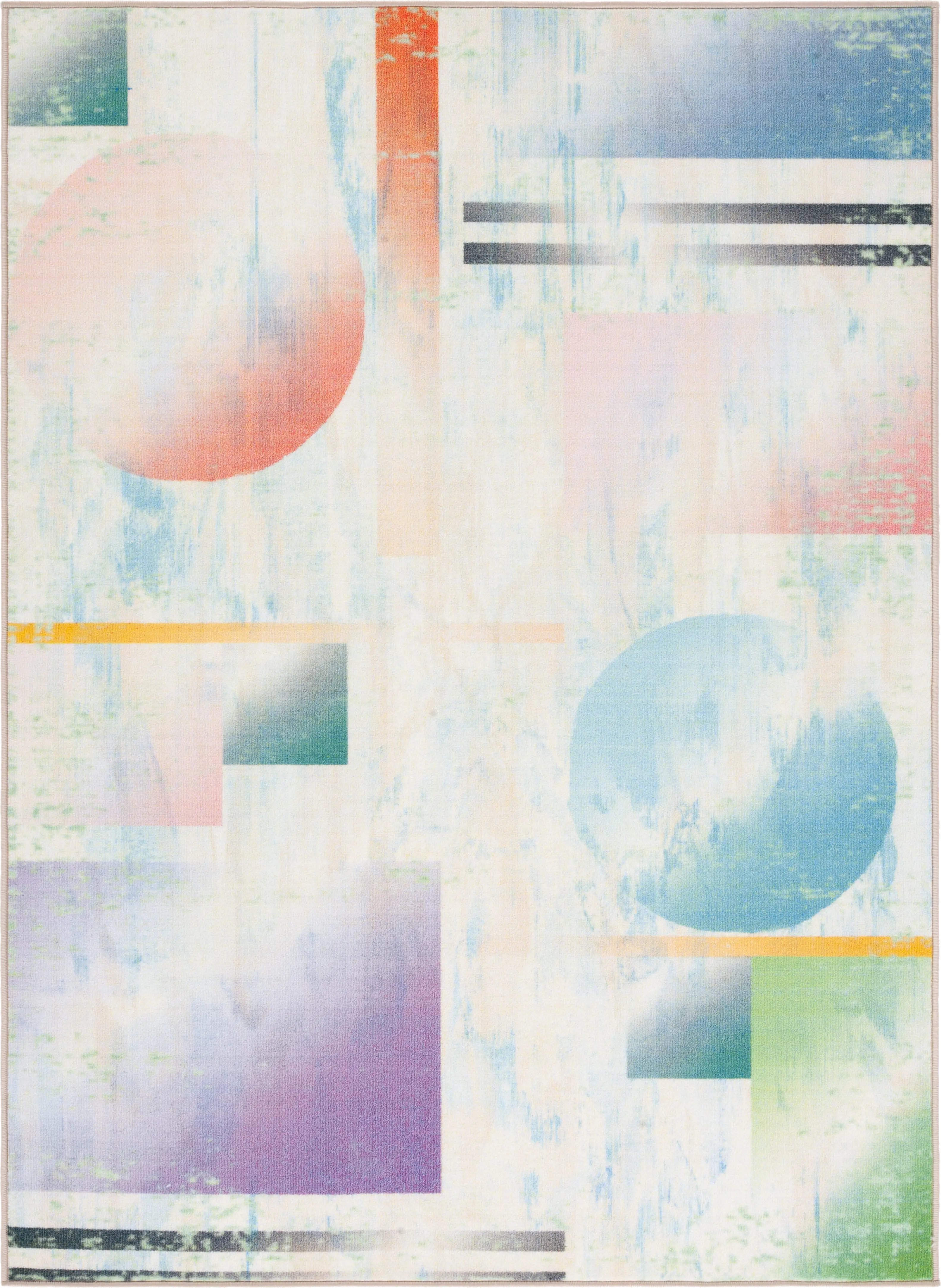 Kids Mercle Multi 5'5 x 7'6 Rug - Thumbnail - Image 1