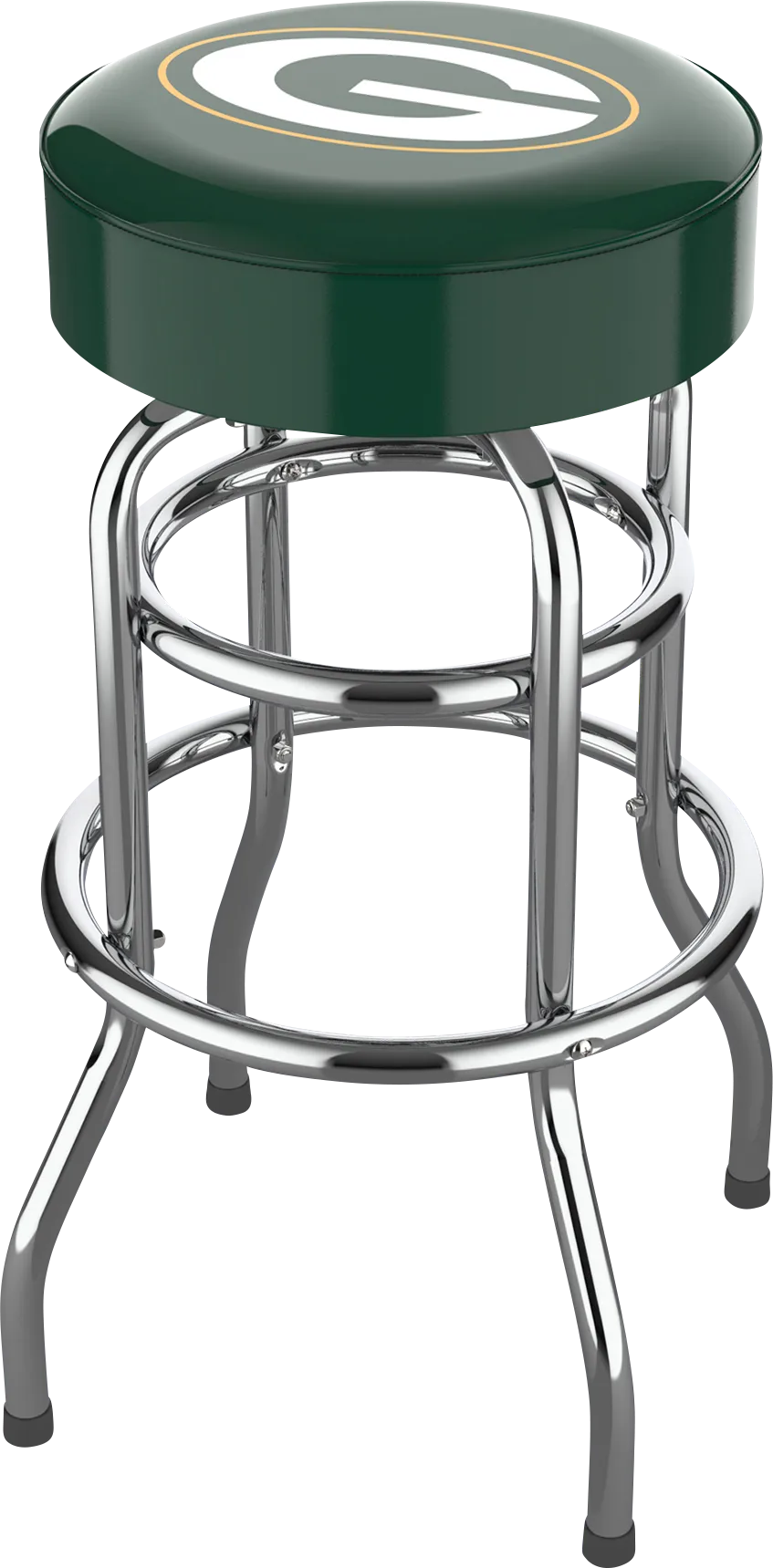 Big Team Green Bay Packers Green Barstool - Image 1