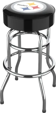 Big Team Pittsburgh Steelers Black Barstool