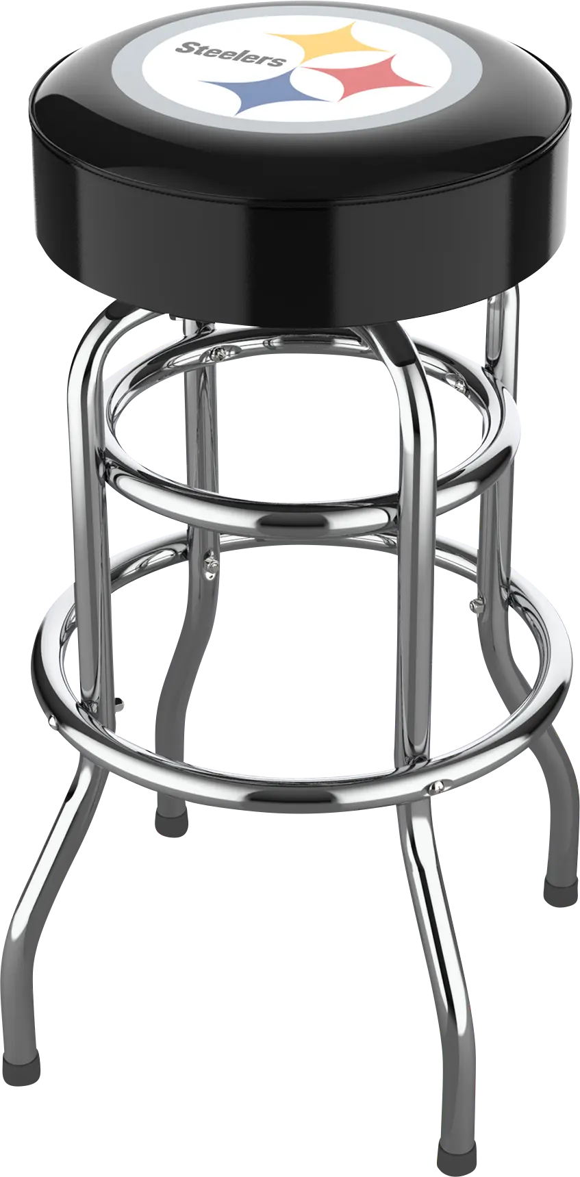Big Team Pittsburgh Steelers Black Barstool