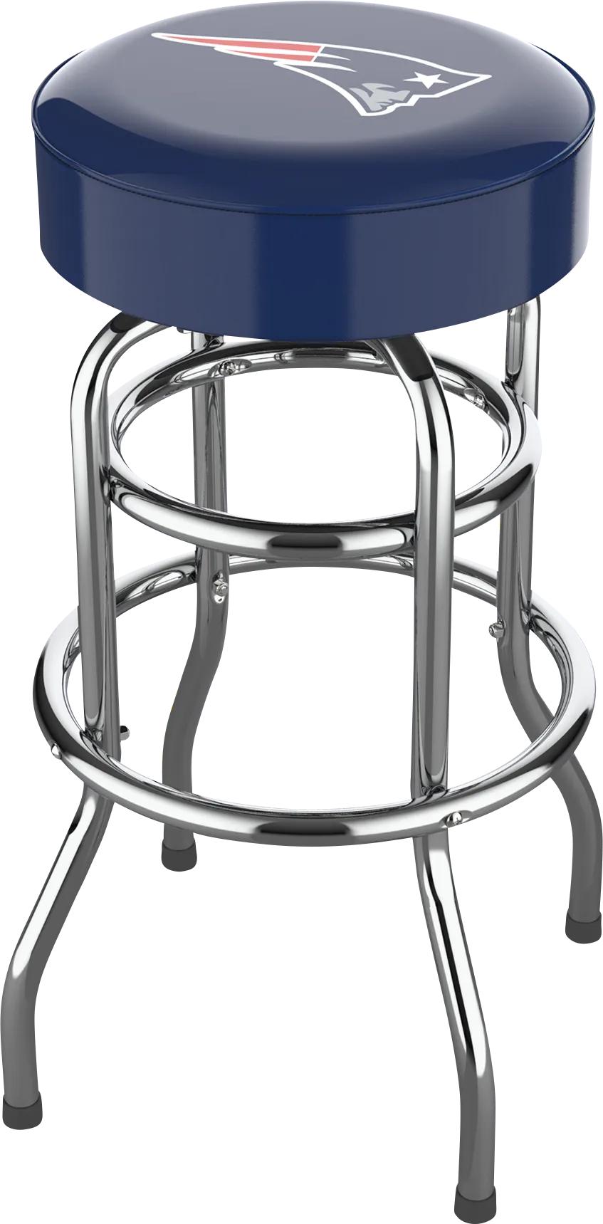 Big Team New England Patriots Blue Barstool - Image 1